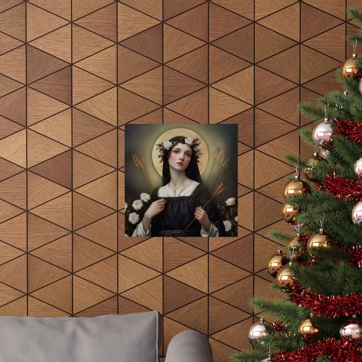 Saint Dorothy of Montau - Sanctified Souls Print - Multiple Sizes - Premium Matte Vertical Posters