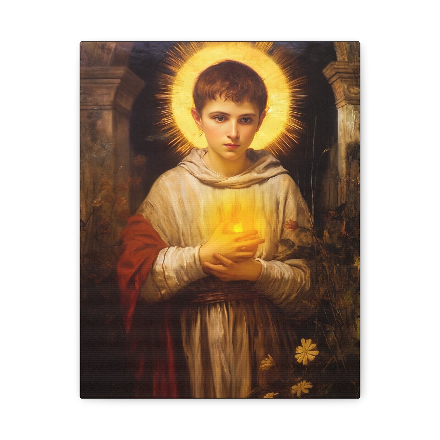 Saint Tarsicius - Museum Wrapped Canvas - Sanctified Souls Print - Religious Art for your Home