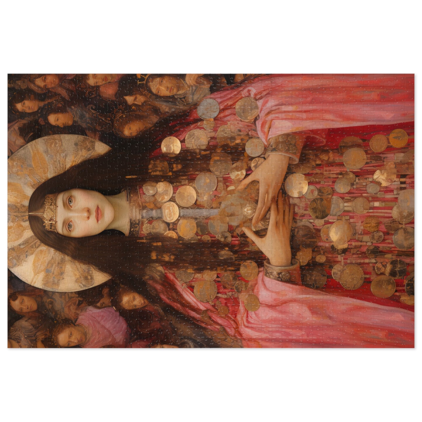 Saint Praxedes - Puzzle and Keepsake Tin - Religious Jigsaw Puzzle (30, 110, 252, 500,1000-Piece) - Religious Puzzle