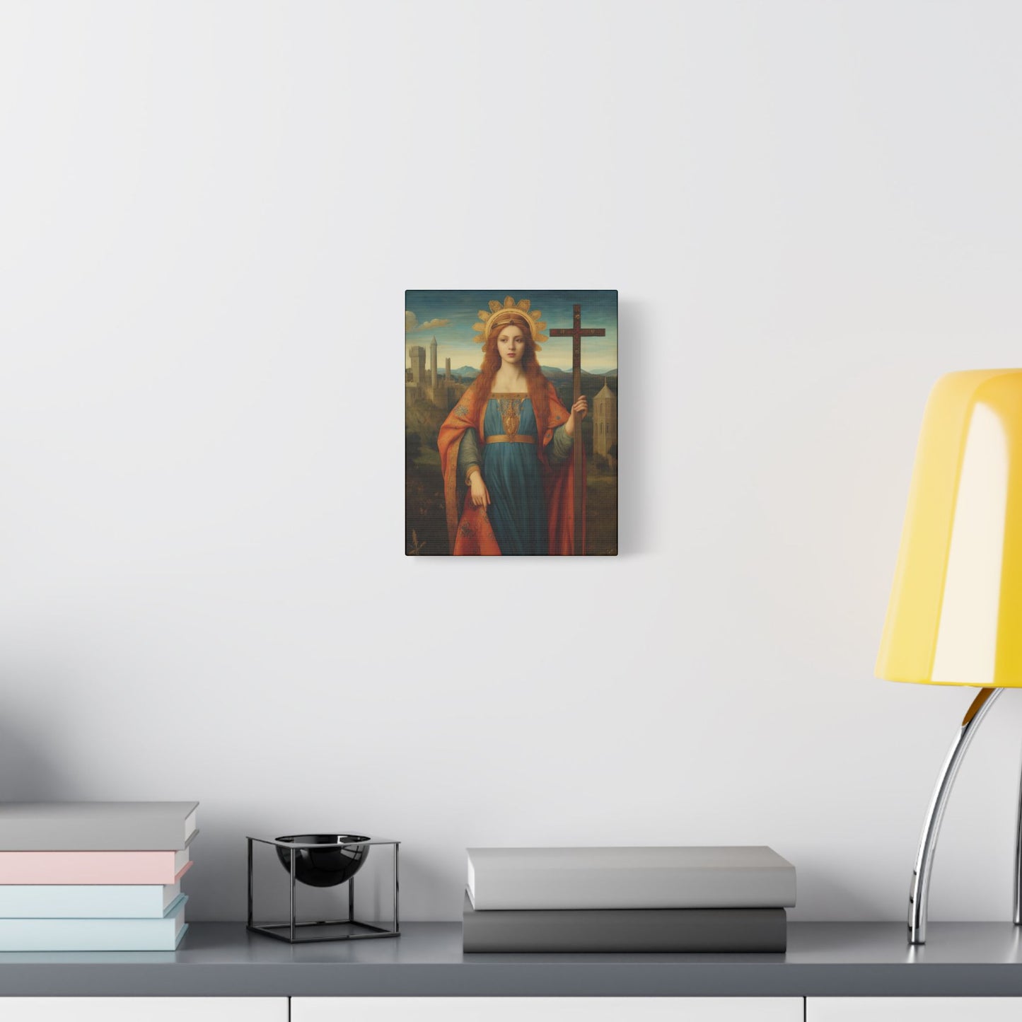 Saint Helena Canvas Print - Multiple Sizes - Catholic Home art - Museum Wrapped Canvas - Sanctified Souls Print