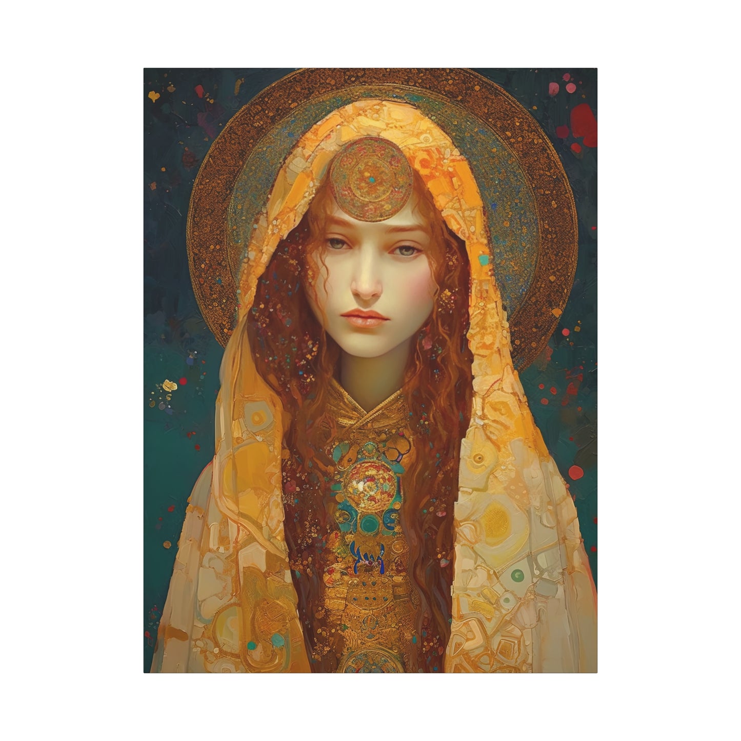 Saint Mary Magdalene Canvas Print - Multiple Sizes - Catholic Home art - Museum Wrapped Canvas - Sanctified Souls Print