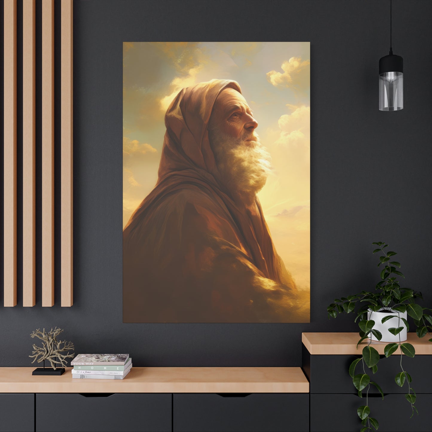Father Abraham - Museum Wrapped Canvas - Sanctified Souls Print - Religious Art for your Home