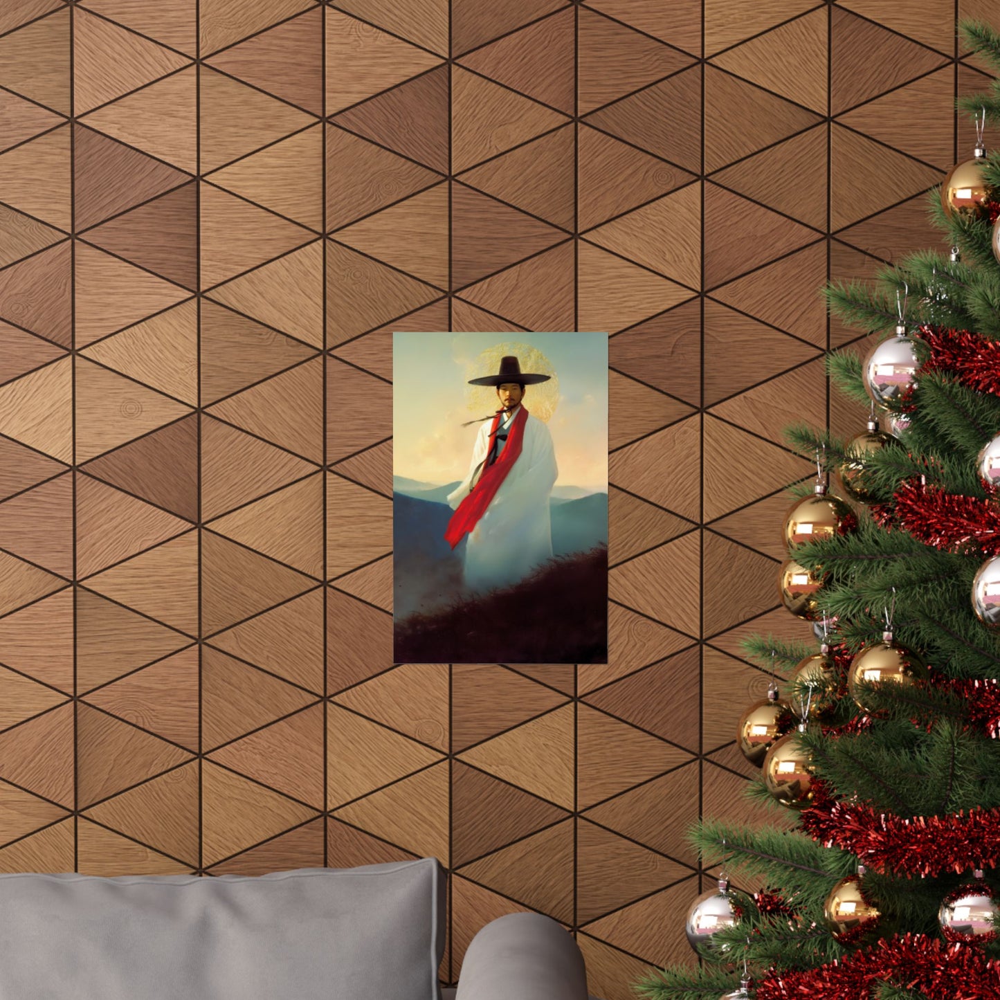 Saint Andrew Kim Taegon -  Sanctified Souls Print - Multiple Sizes - Premium Posters - Catholic Art - Christian Home - Martyr Saint