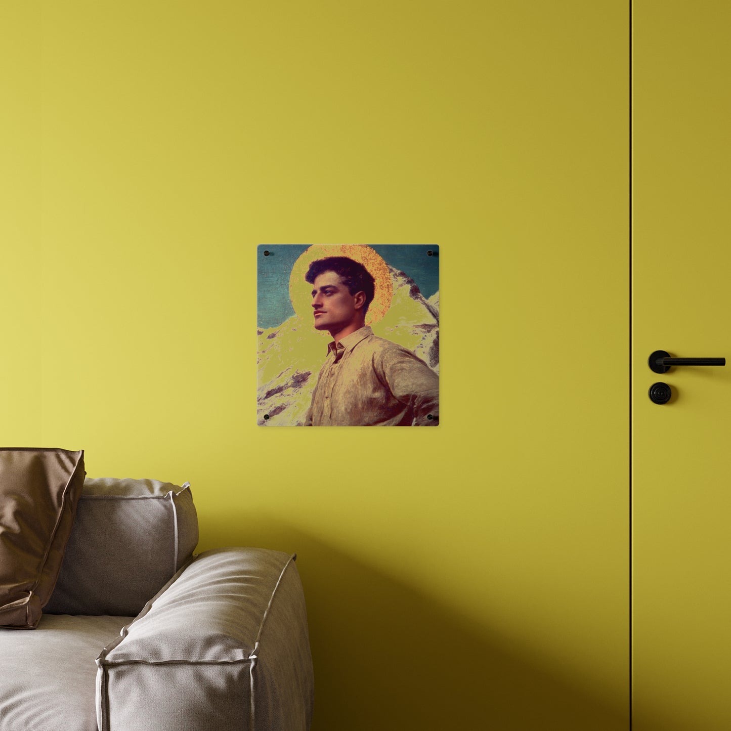 Saint Pier Giorgio Frassati Wall Art Panel - Ready to Hang Acrylic Print - Catholic Saint Art - Patron Saint Print - No Frame needed