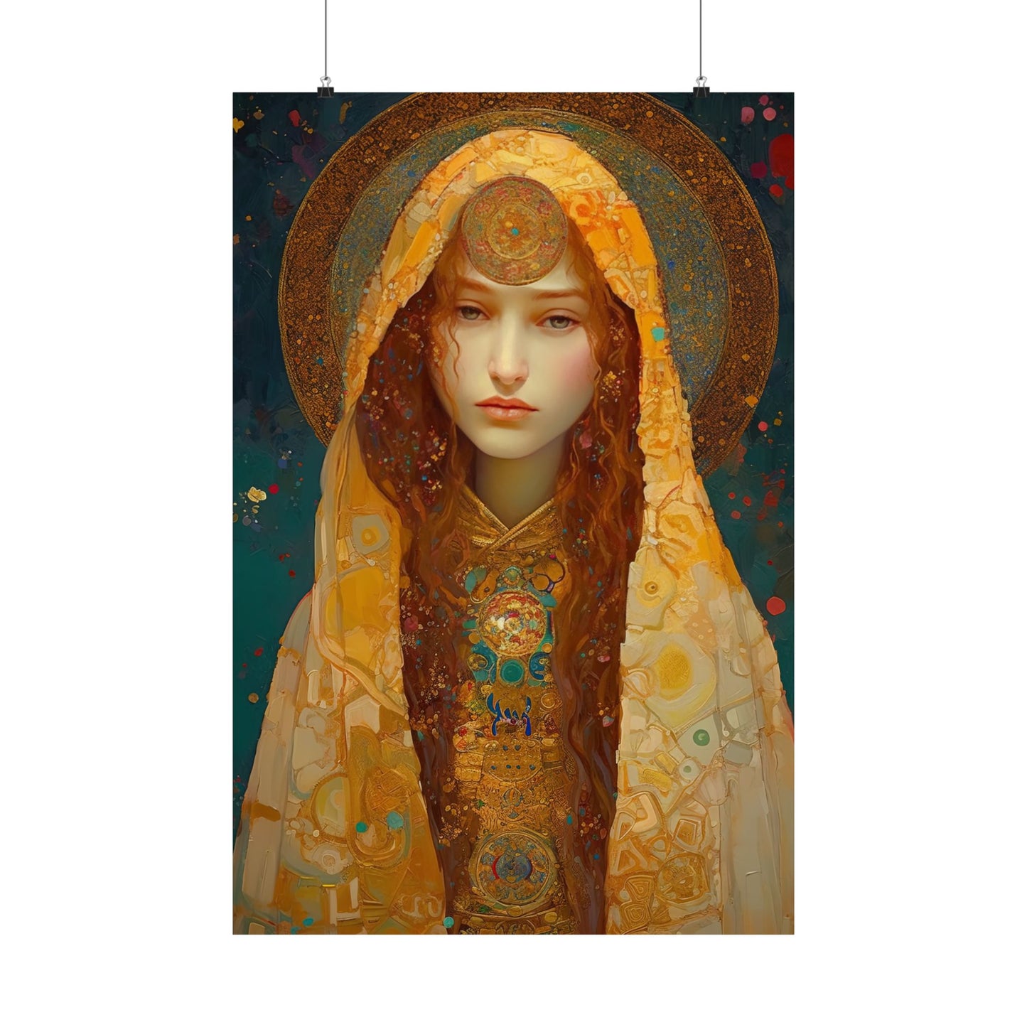 Saint Mary Magdalene Print - Sanctified Souls Print - Multiple Sizes - Premium Matte Vertical Posters