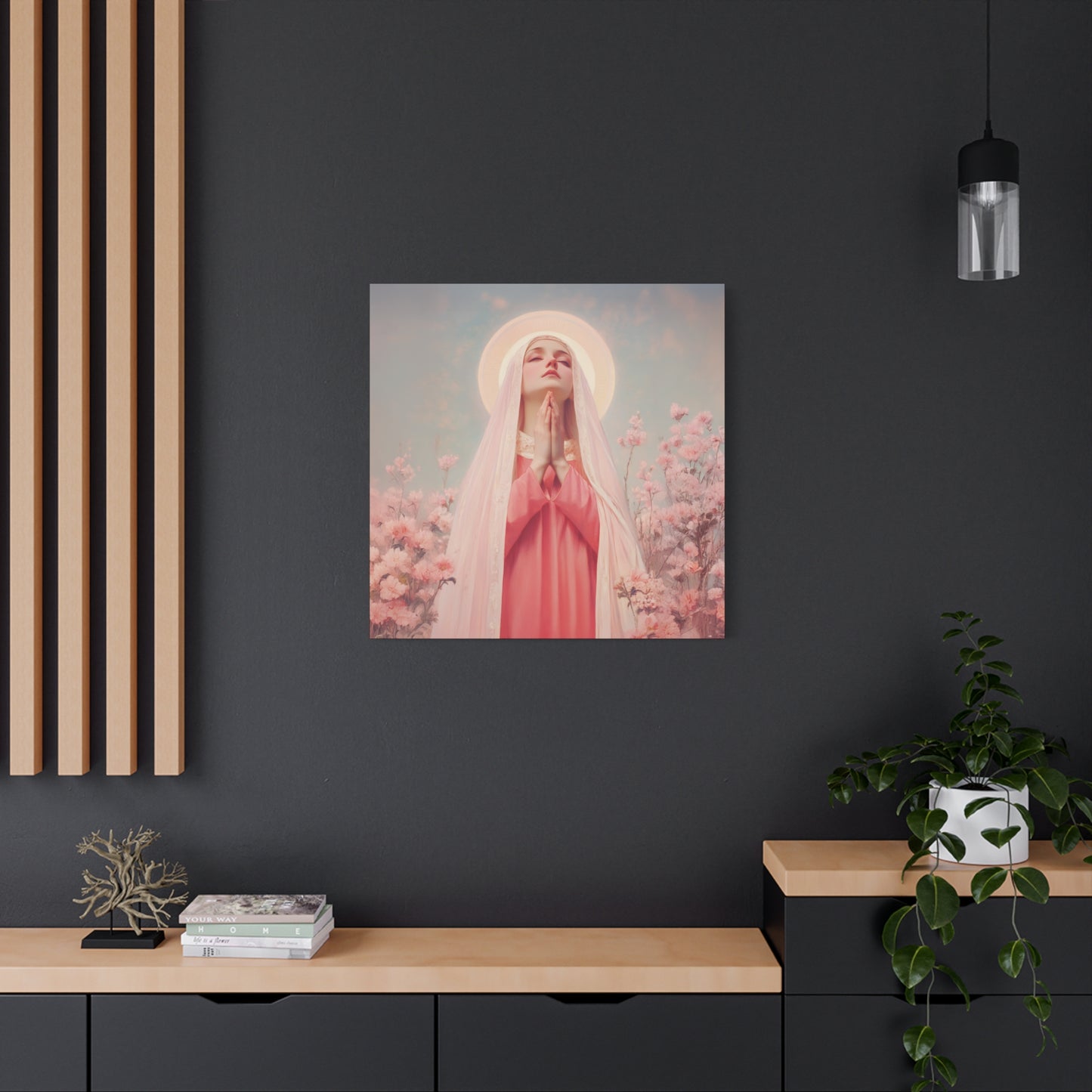 Saint Illuminata - Gallery Wrapped Canvas - Print - Religious Art for your Home - Catholic Art Print