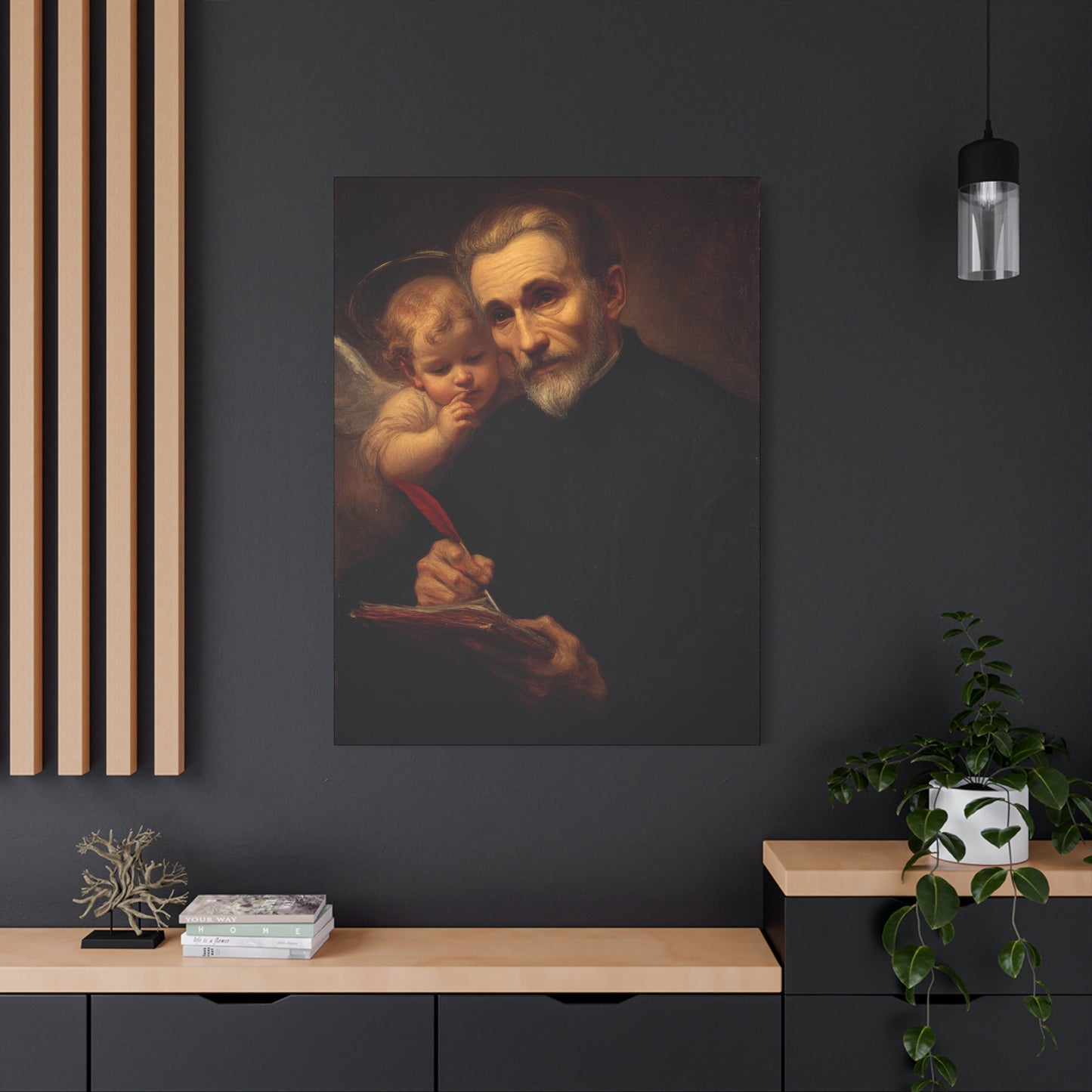 Saint Peter Canisius - Gallery Wrapped Canvas - Print - Religious Art for your Home - Catholic Art Print