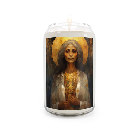 Saint Mary of Egypt - Scented Prayer Candle, 13.75oz - Tall Size - Religious Prayer Candle - Catholic Art
