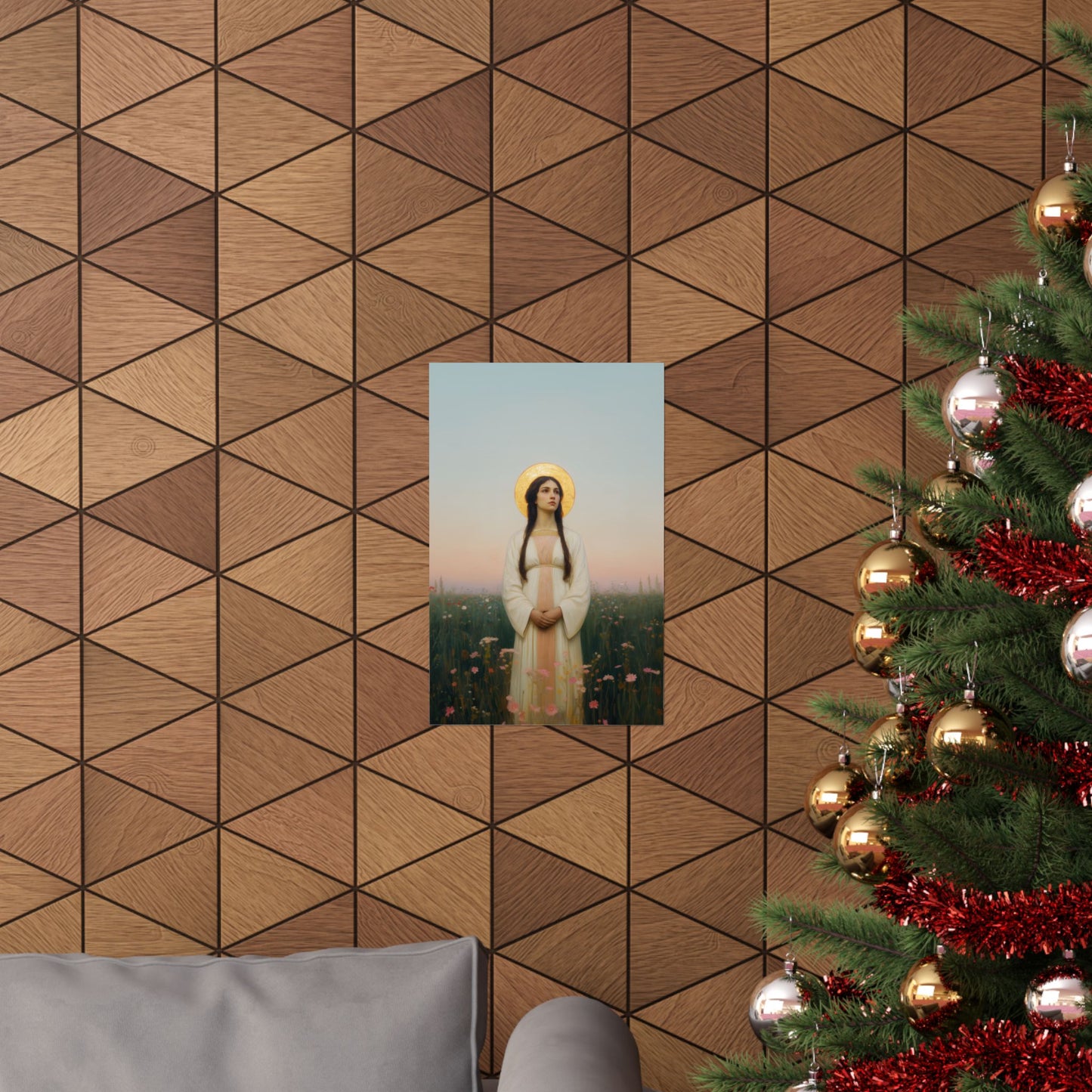 Saint Sabina - Sanctified Souls Print - Multiple Sizes - Premium Matte Vertical Posters - Patron Saint Art
