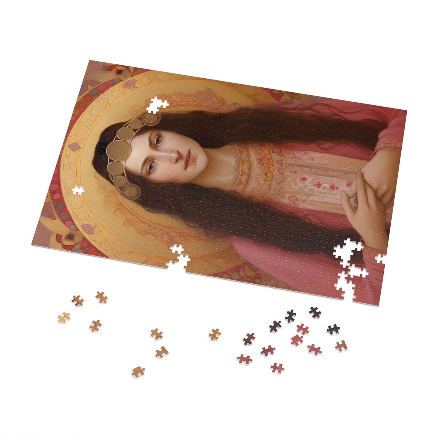 Saint Apollonia - Puzzle and Keepsake Tin - Religious Jigsaw Puzzle (30, 110, 252, 500,1000-Piece) - Religious Puzzle