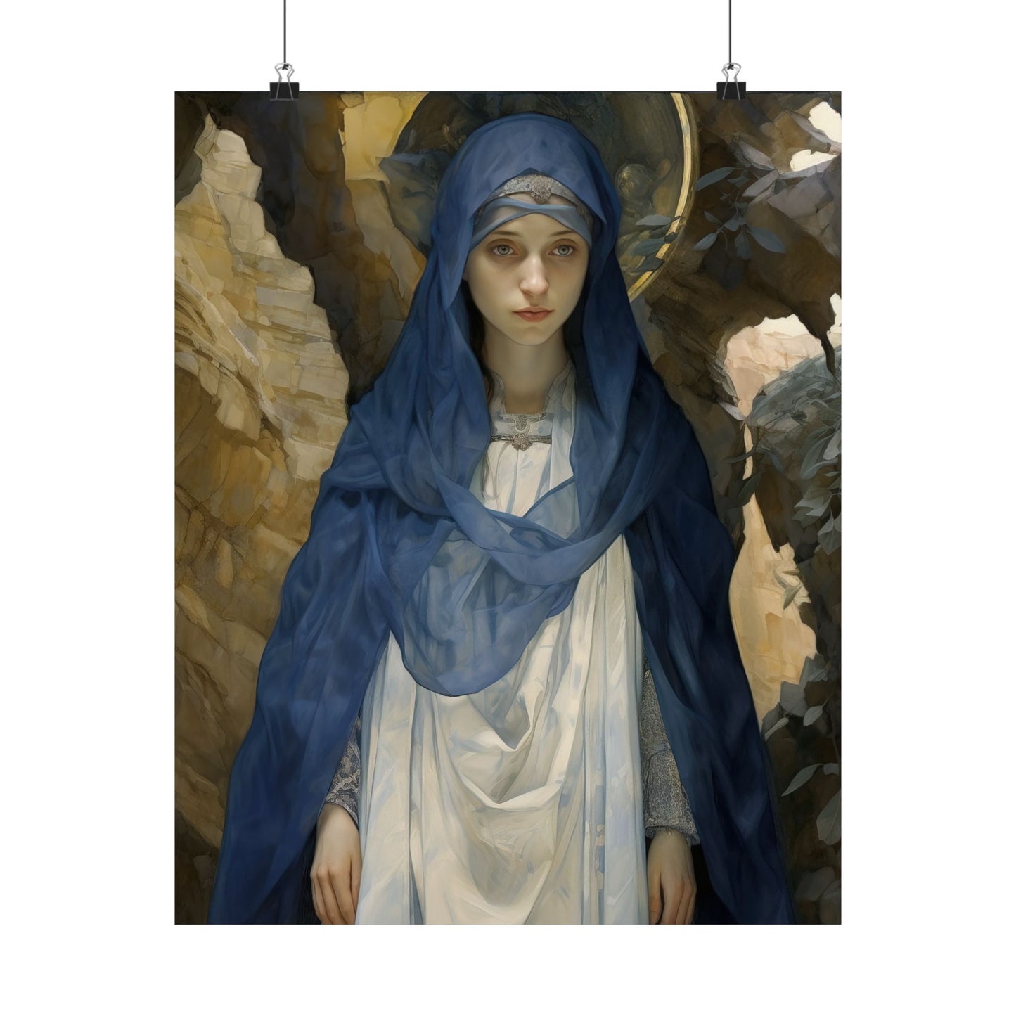 Saint Pelagia - Sanctified Souls Print - Multiple Sizes - Premium Matte Vertical Posters