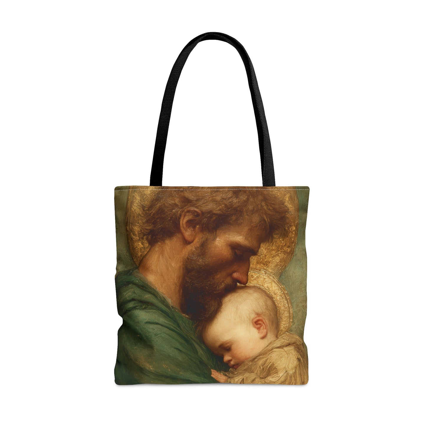 Saint Joseph the Father - Tote Bag - Large Medium Small Faith Art Bag - Catholic Faith Purse