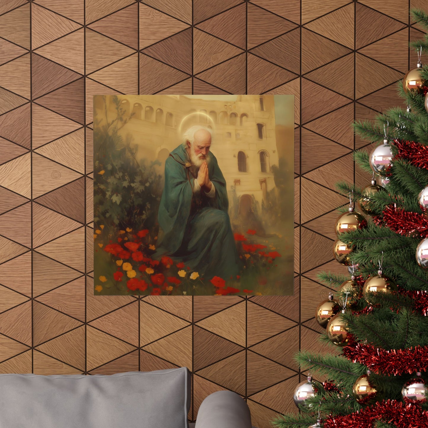 Saint Cyprian -  Catholic Art - Multiple Sizes - Premium Posters - Catholic Art - Christian Home - Catholic Saint Art