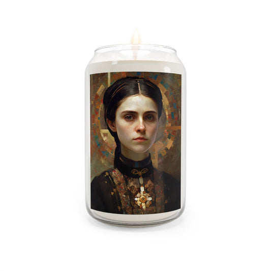 Saint Gemma Galgani  - Scented Prayer Candle, 13.75oz - Tall Size - Religious Prayer Candle - Catholic Art