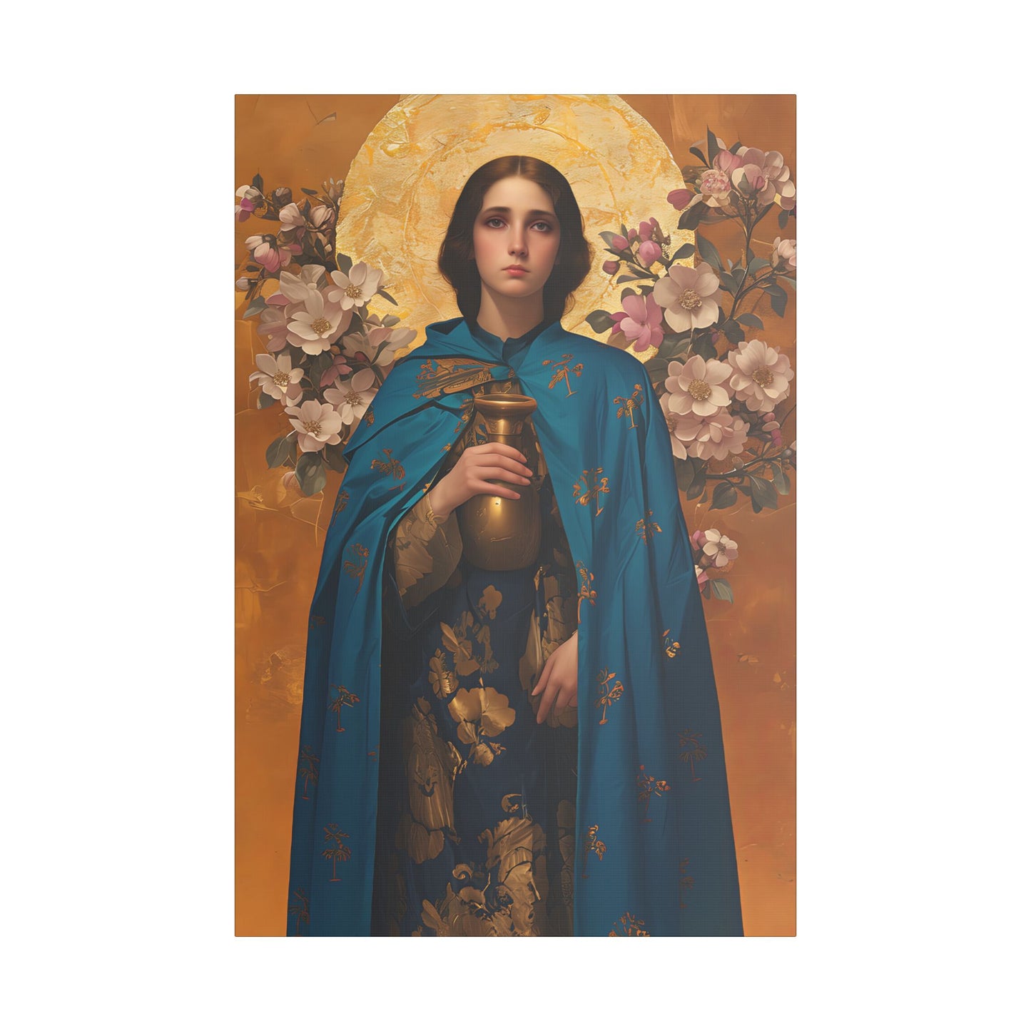 Anastasia the Patrician of Alexandria  - Museum Wrapped Canvas - Sanctified Souls Print - Religious Art