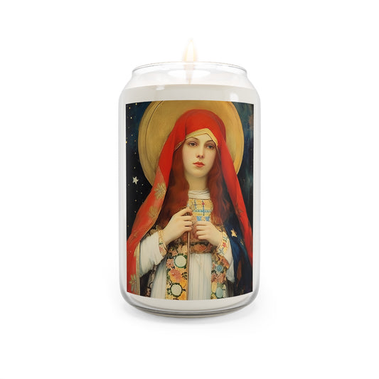 Saint Sabina  - Scented Prayer Candle, 13.75oz - Tall Size - Religious Prayer Candle - Catholic Art