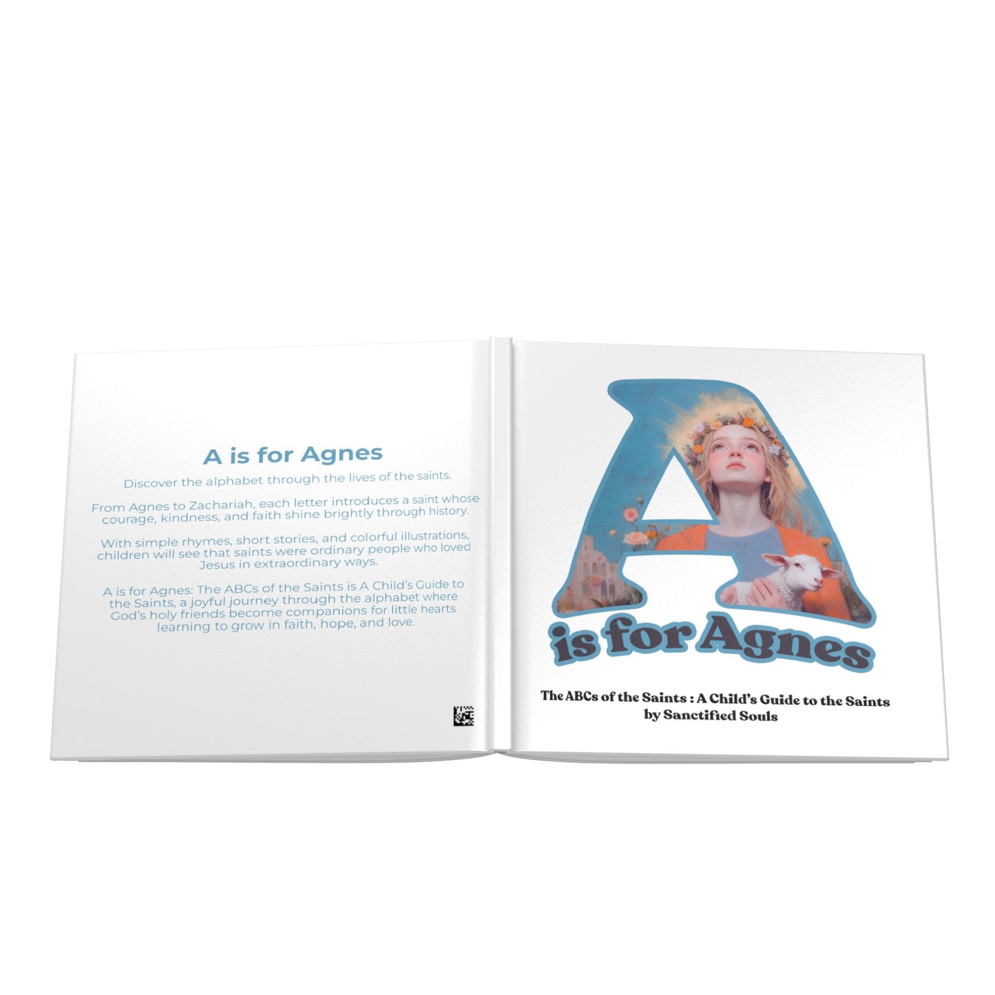 A is for Agnes (Hardcover) The ABCs of the Saints - A Child's Guide to the Saints - Catholic ABC Book | Saints Alphabet Book