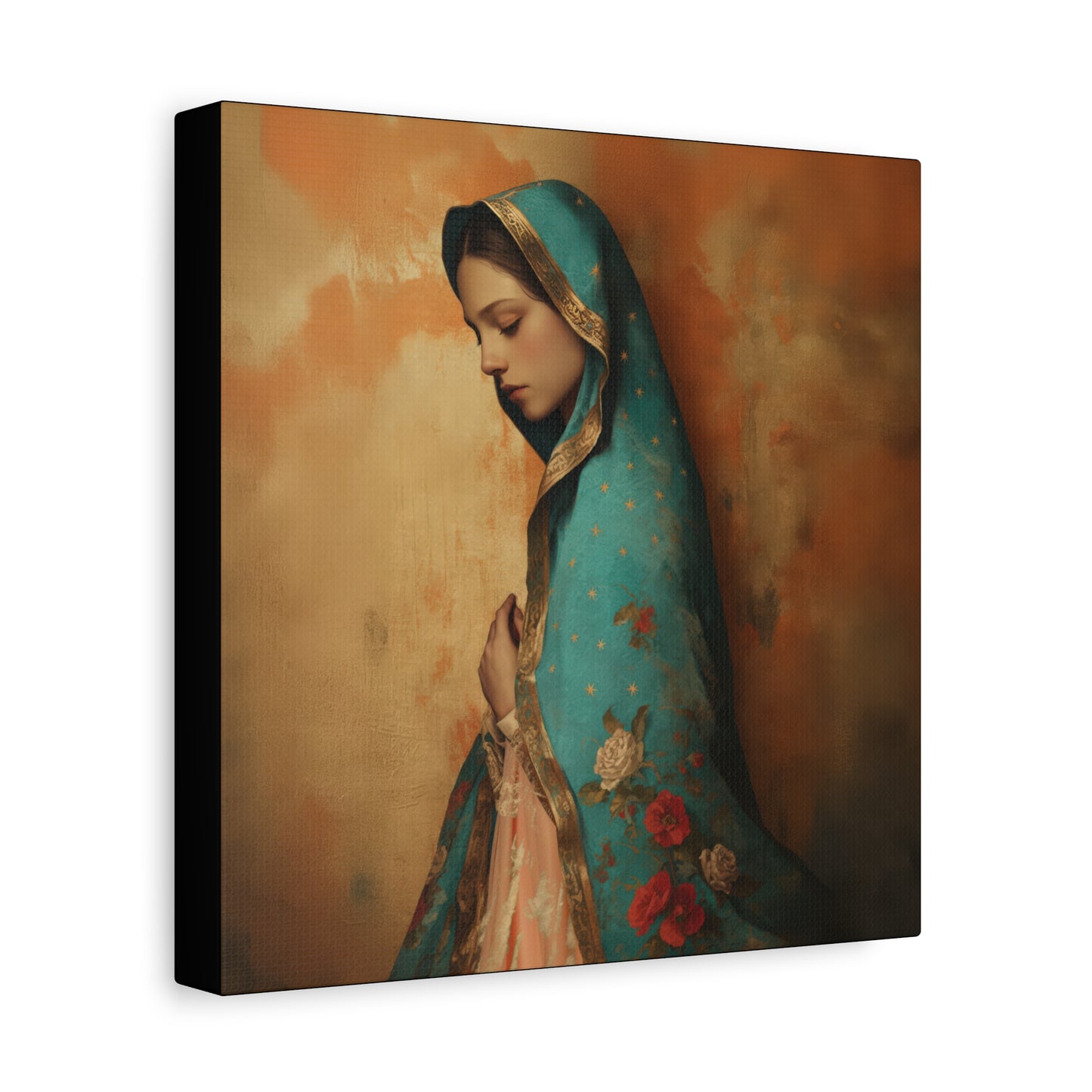 Our Lady of Guadalupe - Gallery Wrapped Canvas - Print - Religious Art for your Home - Catholic Art