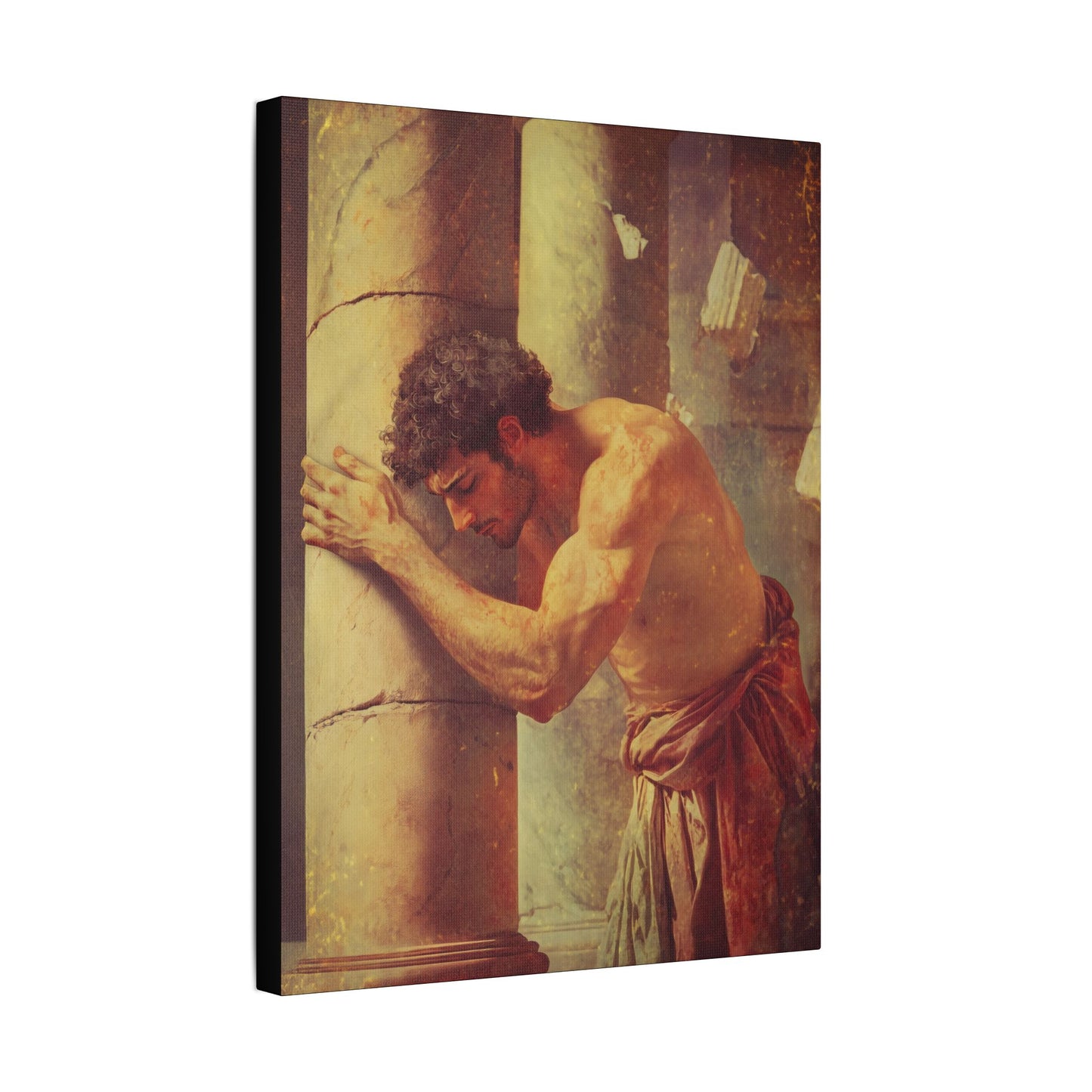 Samson - Museum Wrapped Canvas - Sanctified Souls Print - Religious Art for your Home