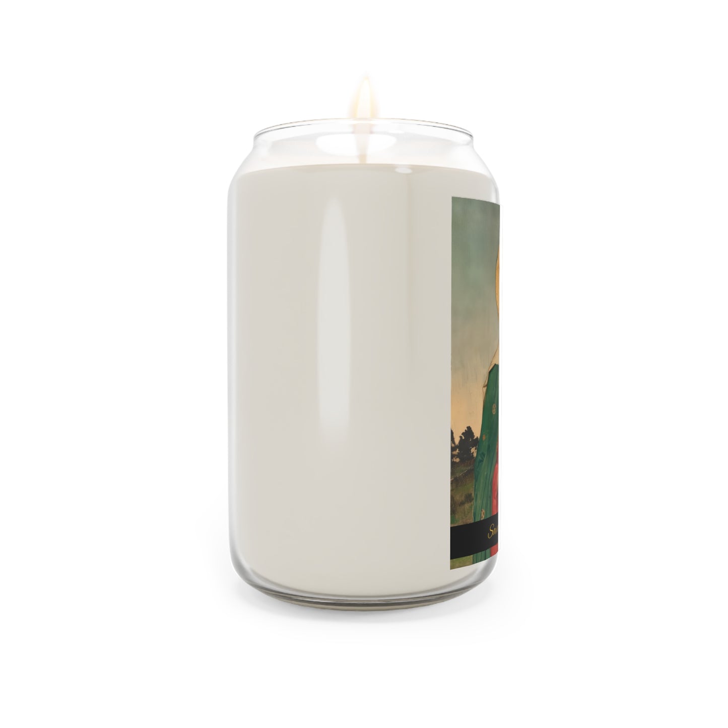 Saint Brigid of Ireland / Kildare - Scented Prayer Candle, 13.75oz -  Candle - Catholic Art - prayer room Scented Candle - Religious Saint