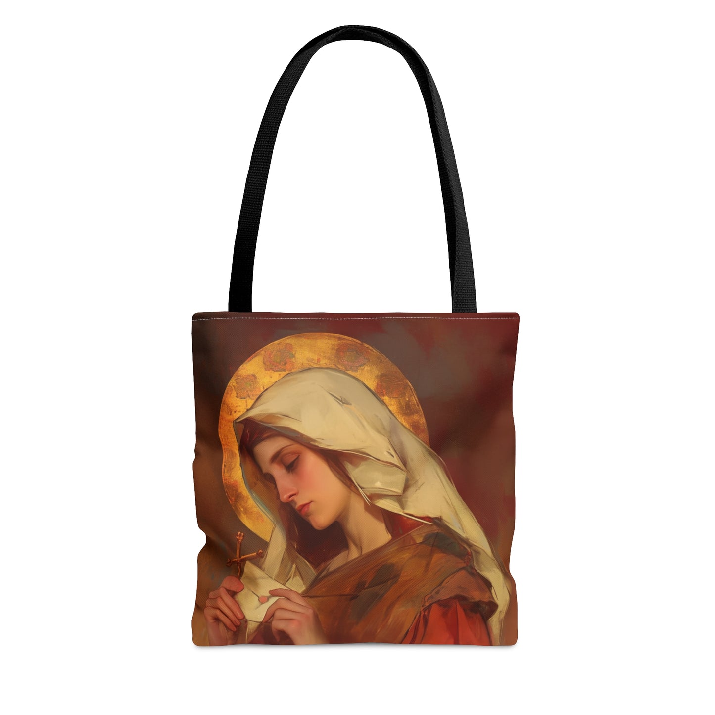 Saint Phoebe Tote Bag - Large Medium Small Faith Art Bag - Catholic Faith Purse - Religious - Prayer Bag - Devotional Purse