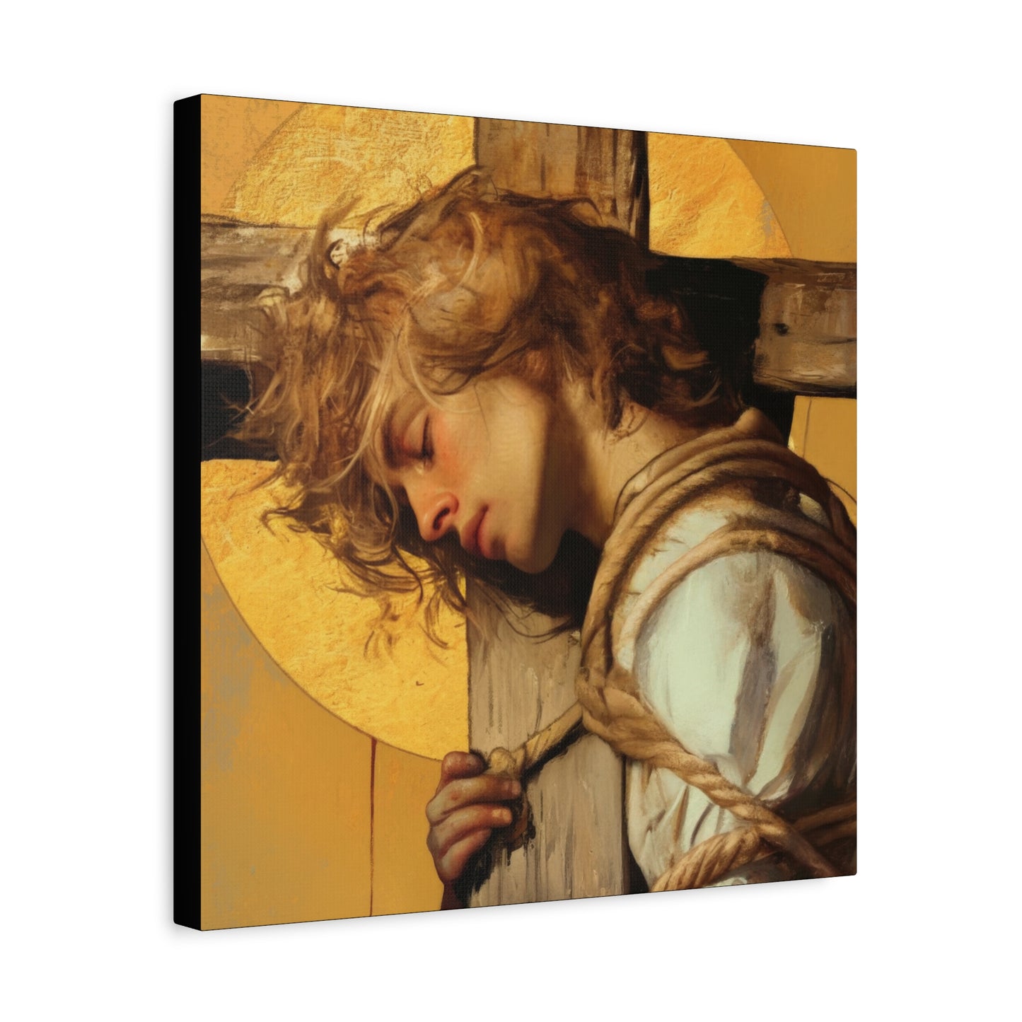 Saint Dismus, The 'Good Thief' - Gallery Wrapped Canvas - Print - Religious Art for your Home - Catholic Art