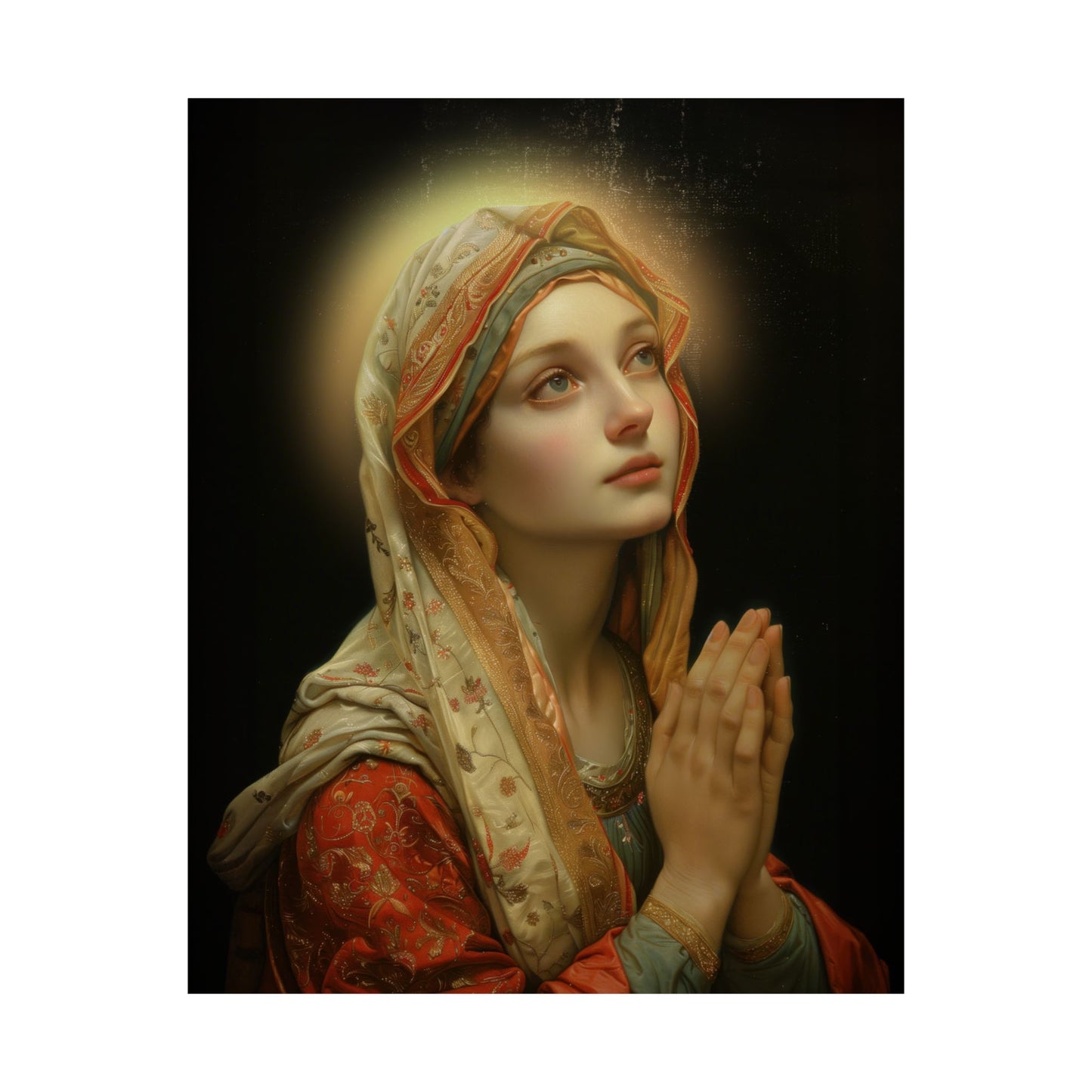 Saint Regina - Sanctified Souls Print - Multiple Sizes - Premium Posters - Catholic Art - Christian - Gifts for Catholics - Prayer room art