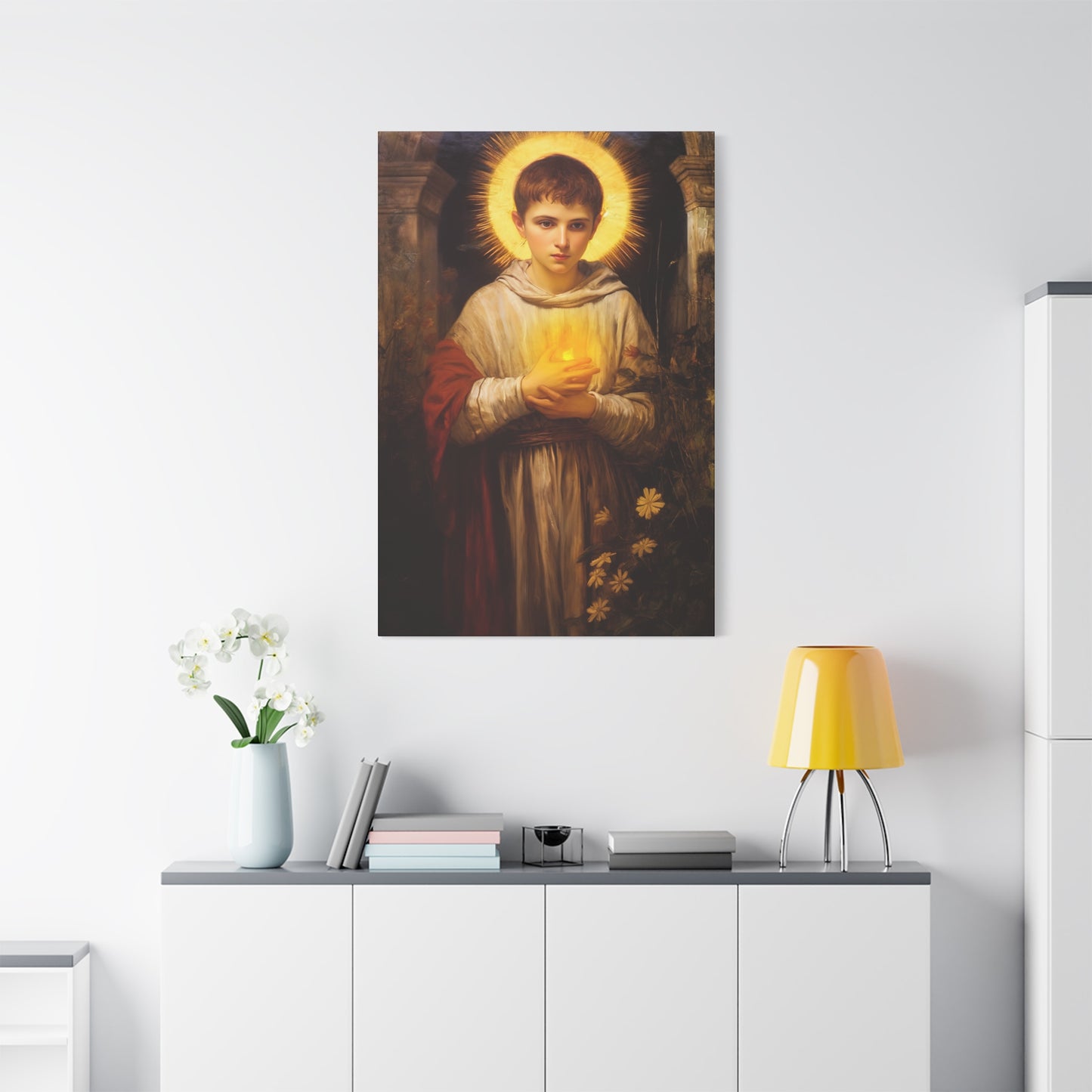 Saint Tarsicius - Museum Wrapped Canvas - Sanctified Souls Print - Religious Art for your Home