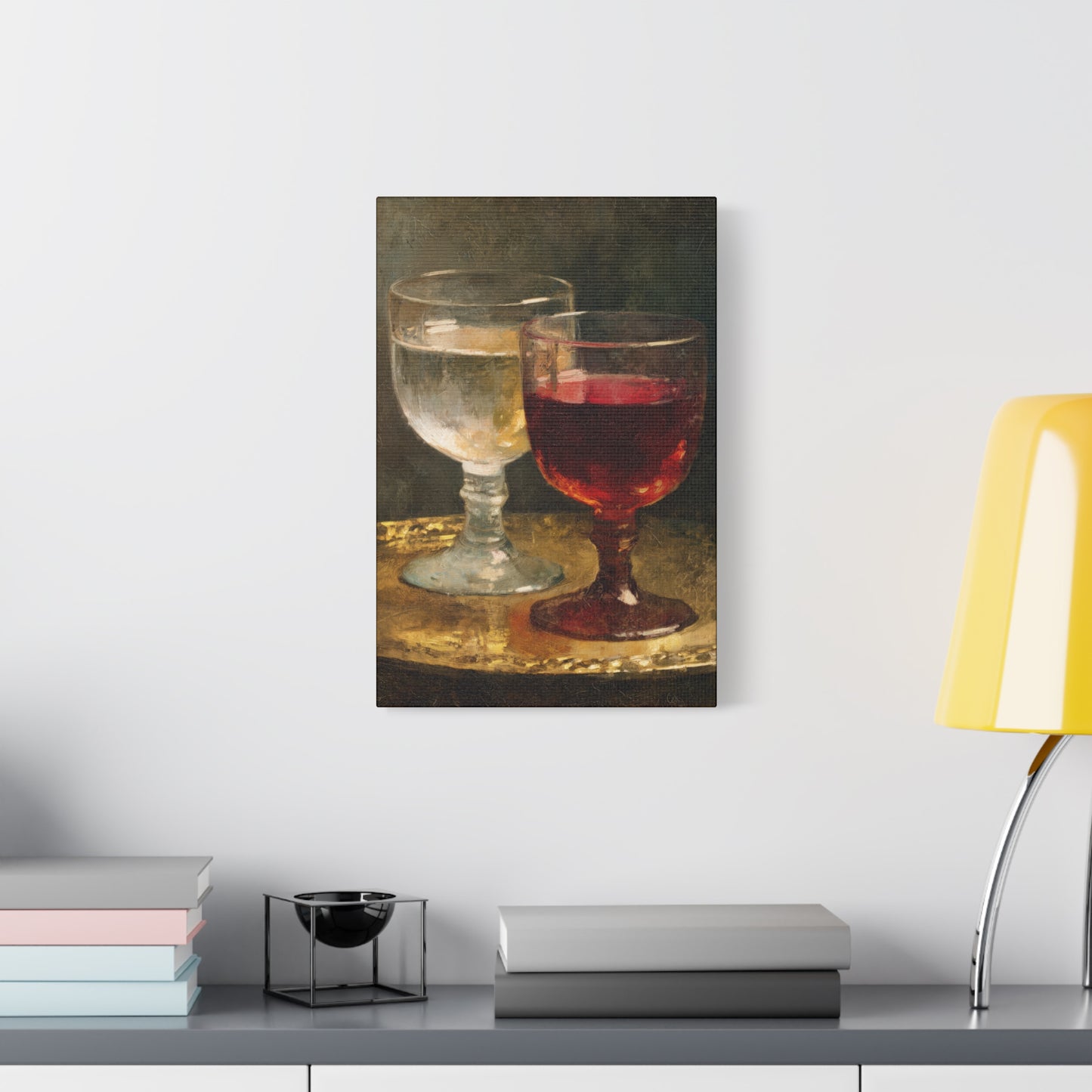 Cana and the Miracle of Abundance - Water into Wine - Gallery Wrapped Canvas - Print - Religious Art for your Home - Catholic Art Print