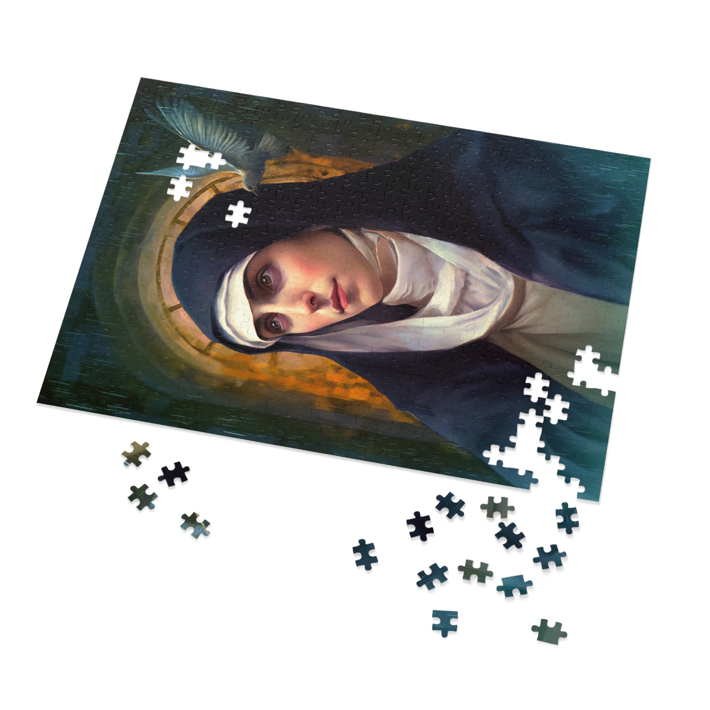 Saint Teresa of Avila - Puzzle and Keepsake Tin - Religious Jigsaw Puzzle (30, 110, 252, 500,1000-Piece) - Religious Puzzle