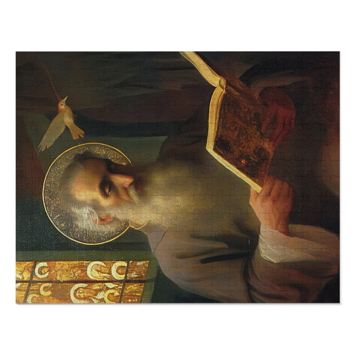 Saint Issac of Armenia - Puzzle and Keepsake Tin - Religious (30, 110, 252, 500,1000) - Religious Puzzle - Gifts for Catholic Families