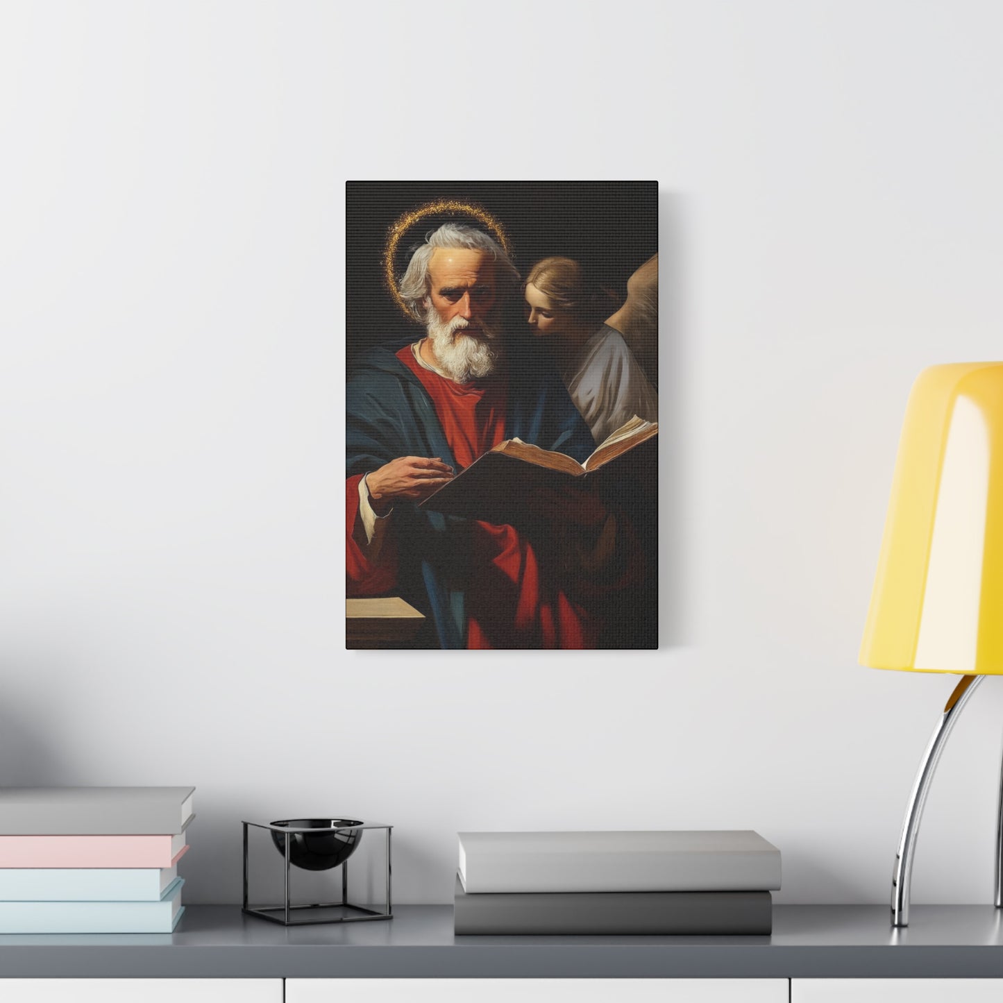 Saint Matthew the Apostle - Gallery Wrapped Canvas - Print - Religious Art for your Home - Catholic