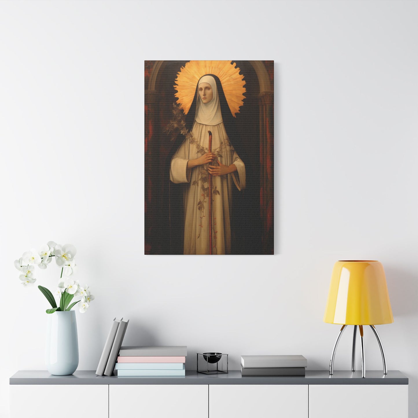 Saint Margaret of Castello - Museum Wrapped Canvas - Sanctified Souls Print - Religious Art for your Home - Blessed Margaret of Castello