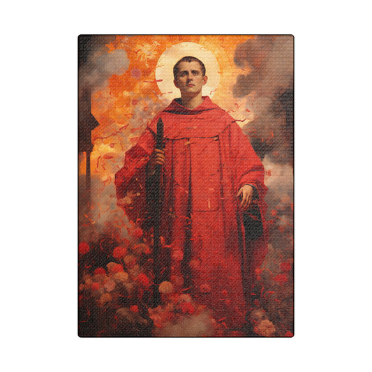 St. Lawrence the Deacon - Catholic Martyr Canvas Print