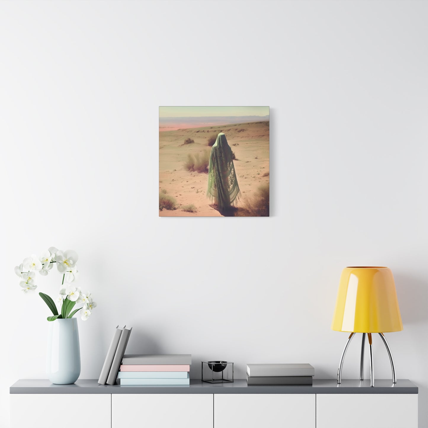 Saint Theodora of Alexandria  - Museum Wrapped Canvas - Sanctified Souls Print - Desert Mothers Series - Fine art Print - Religiou
