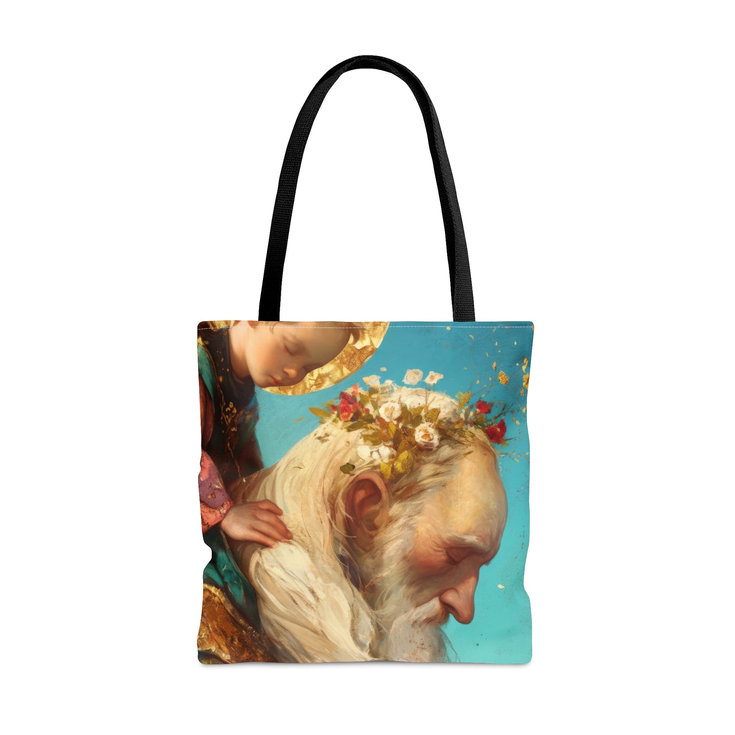 Saint Alexis Falconieri Tote Bag - Large Medium Small Faith Art Bag - Catholic Faith Purse - Religious - Prayer Bag - Devotional