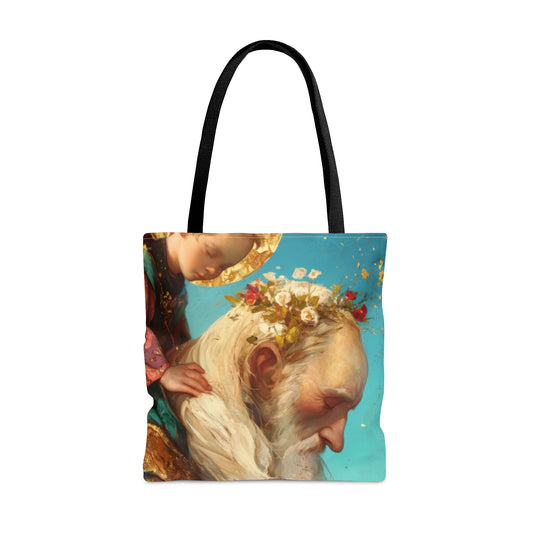 Saint Alexis Falconieri Tote Bag - Large Medium Small Faith Art Bag - Catholic Faith Purse - Religious - Prayer Bag - Devotional