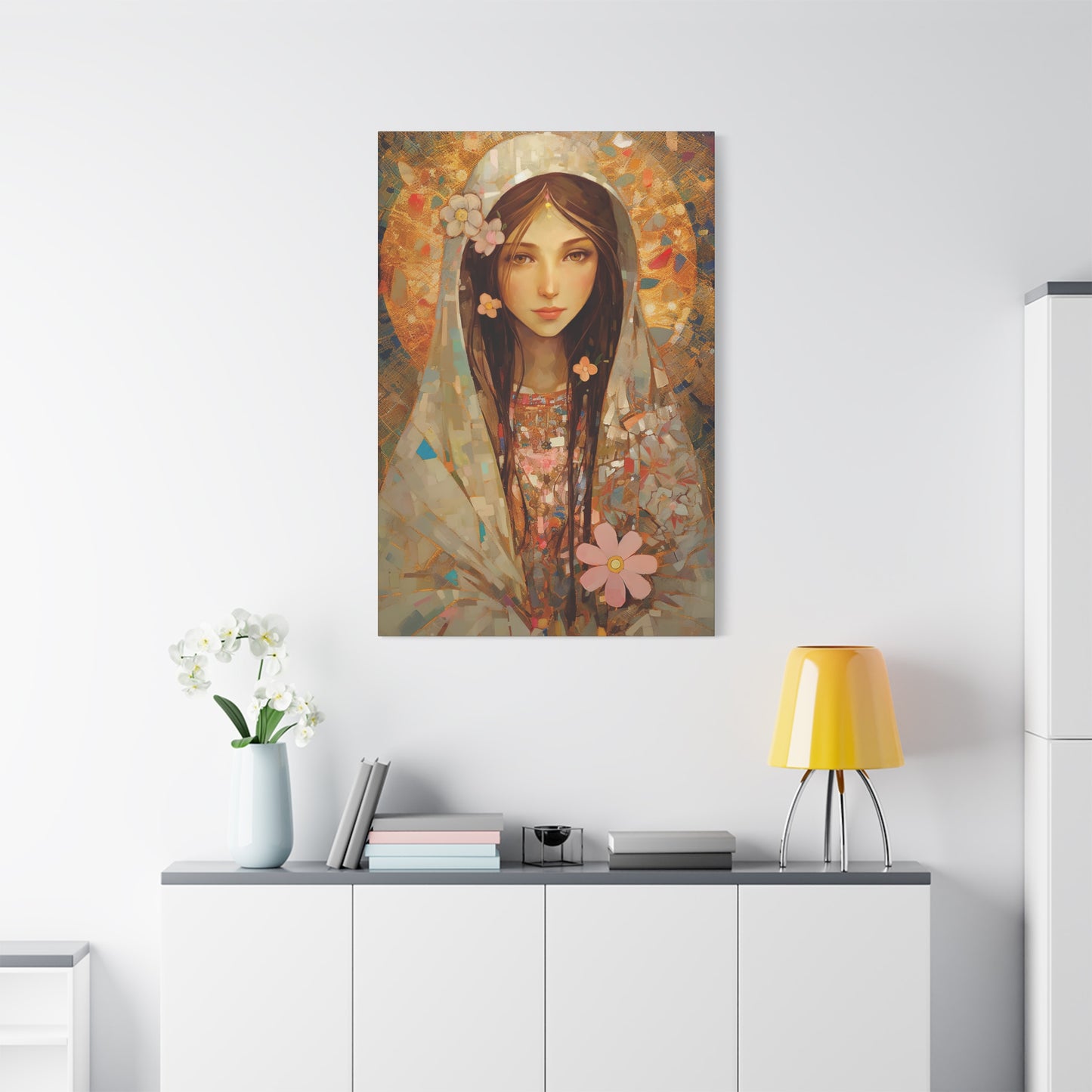 Saint Maria Goretti - Museum Wrapped Canvas - Sanctified Souls Print - Religious Art for your Home