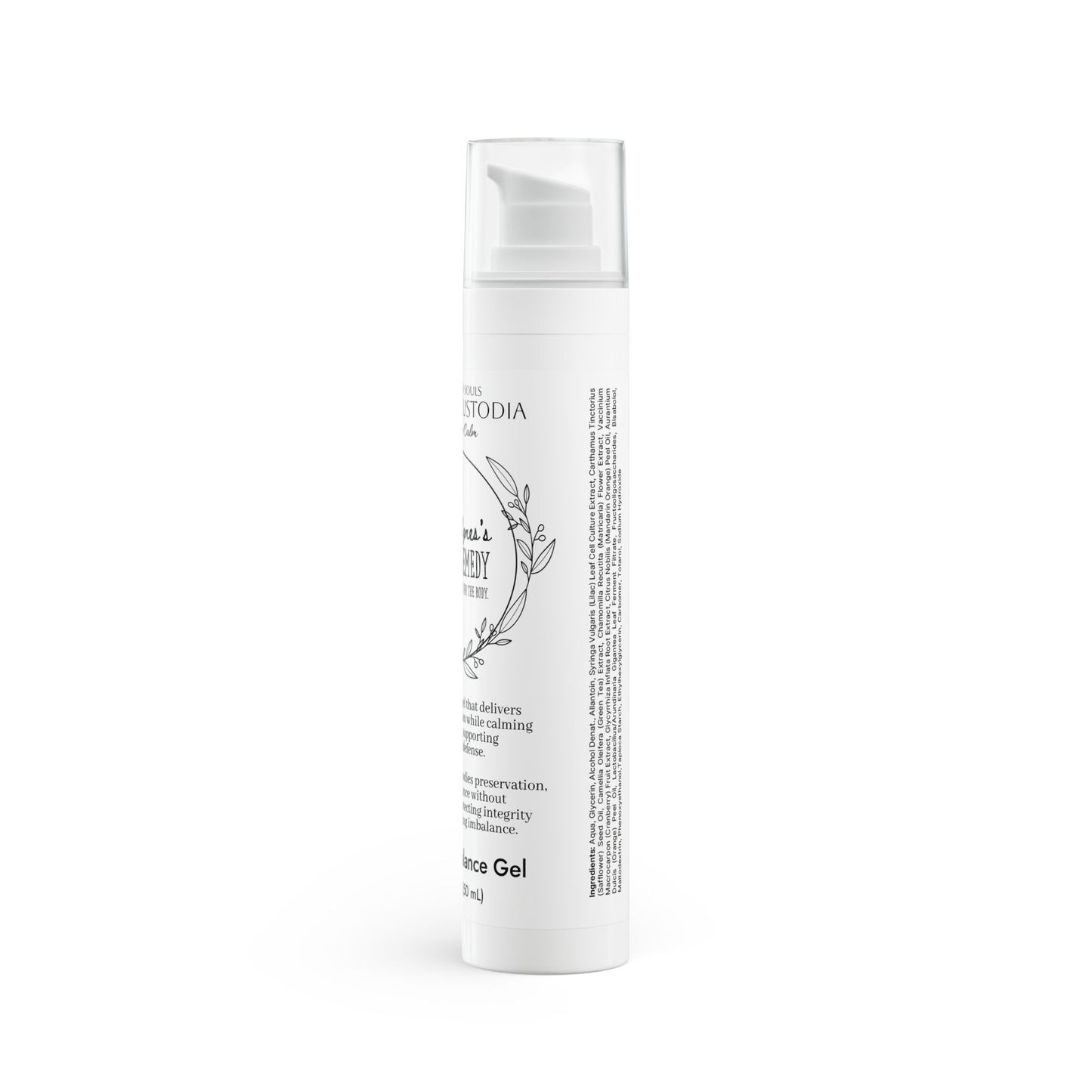 Saint Agnes's Rule & Remedy - Guard · Custodia - Protective Calm - Moisture Balance Gel, 1.7oz - Sanctified Souls