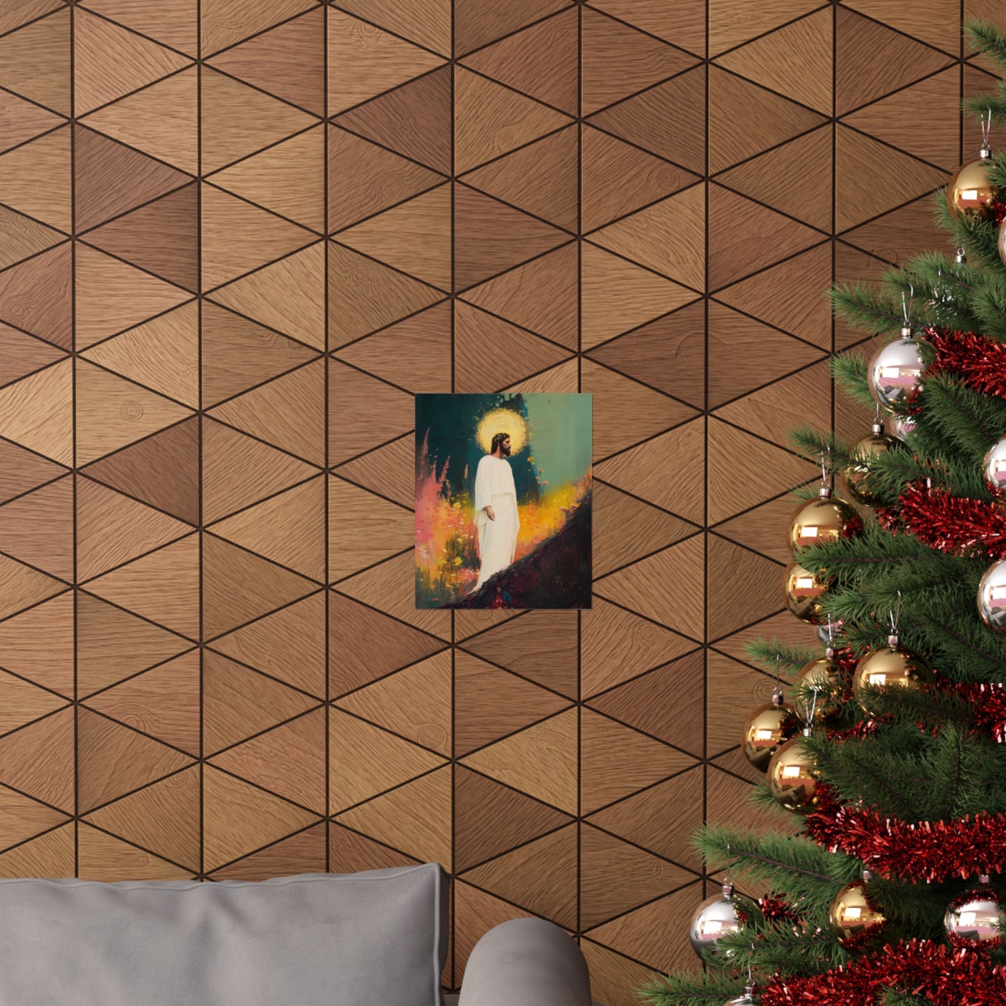 Christus Resurrexit (Christ Is Risen) - Sanctified Souls Print - Multiple Sizes - Premium Matte Vertical Posters - Catholic