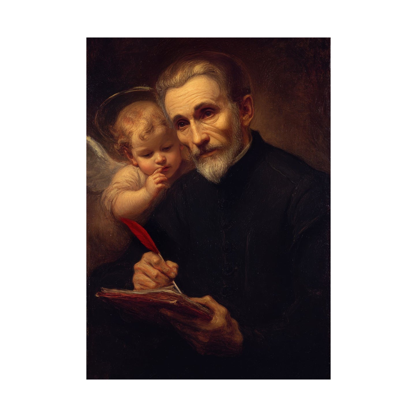 Saint Peter Canisius - Sanctified Souls Print - Multiple Sizes - Premium Matte Vertical Posters