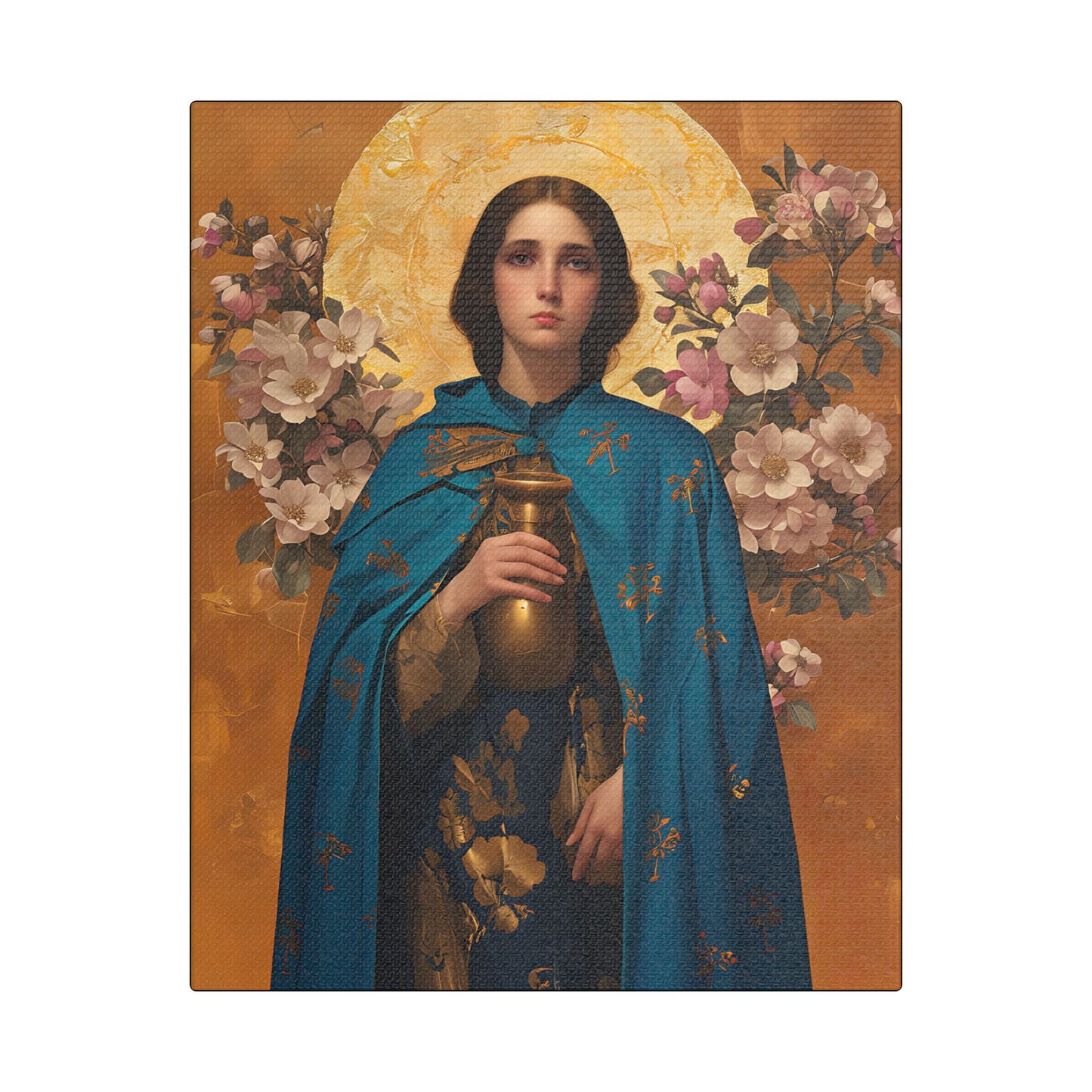 Anastasia the Patrician of Alexandria  - Museum Wrapped Canvas - Sanctified Souls Print - Religious Art
