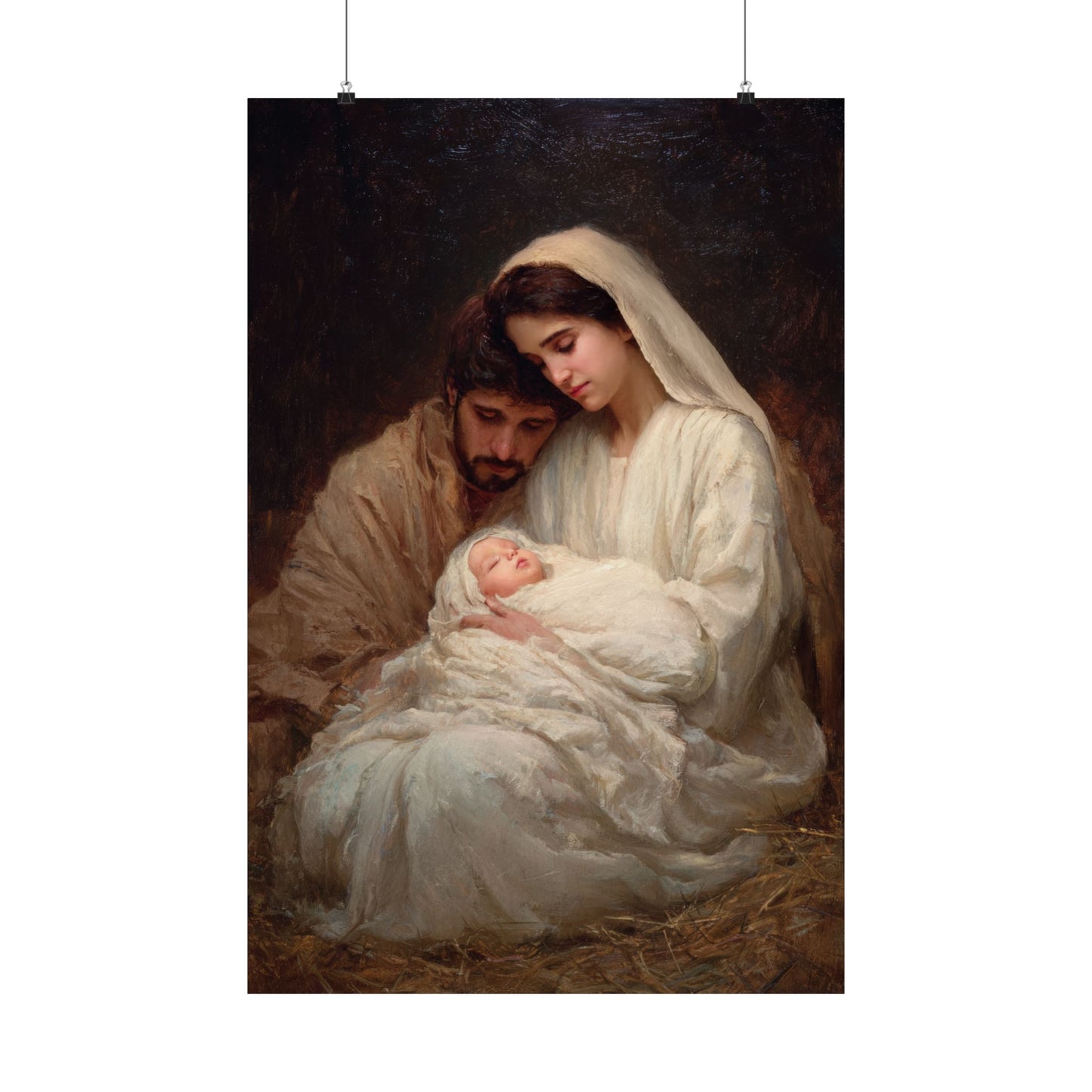 The Quiet Kingdom of the Holy Family - Sanctified Souls Print - Multiple Sizes - Premium Matte Vertical Posters