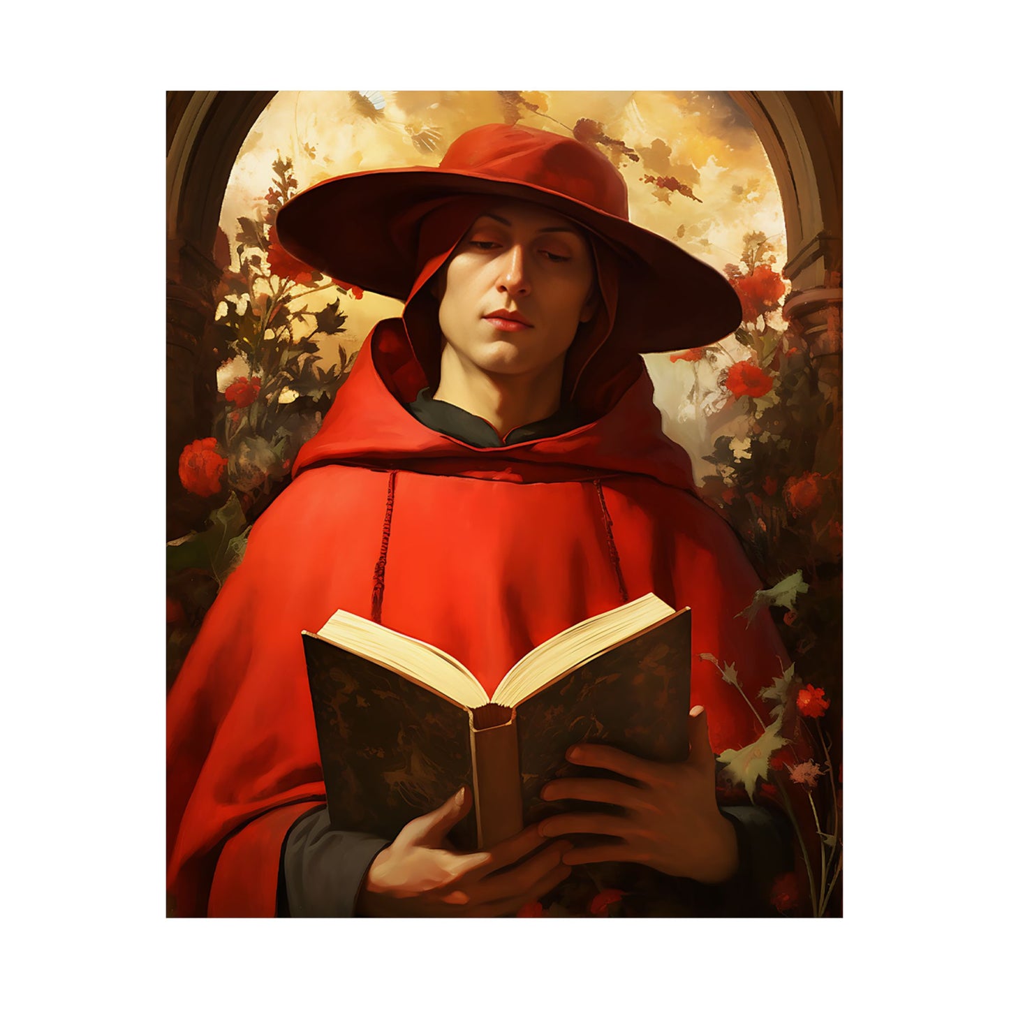 Saint Bonaventure - Sanctified Souls Print - Multiple Sizes - Premium Matte Vertical Posters
