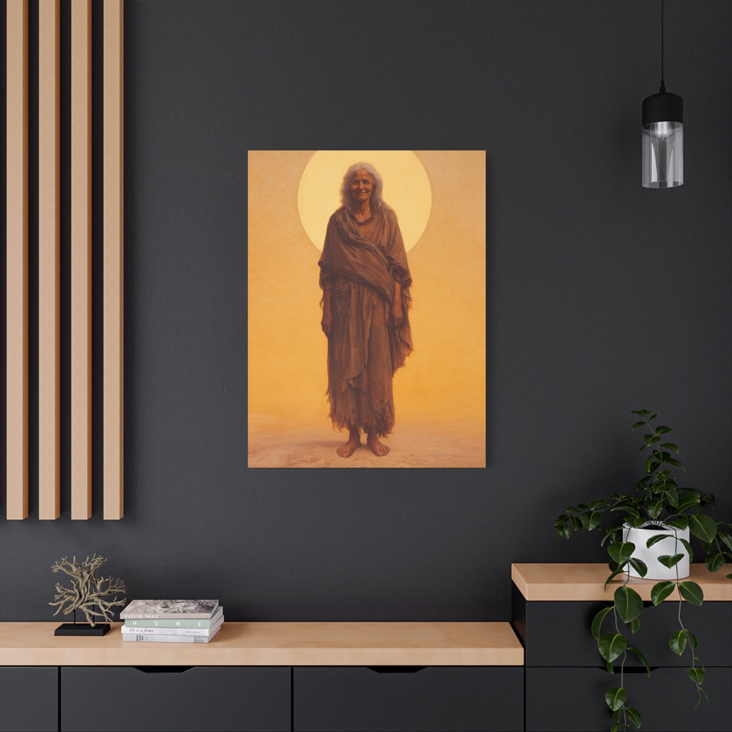 Saint Mary of Egypt - Desert Mother - Gallery Wrapped Canvas - Print - Religious Art for your Home - Catholic Art