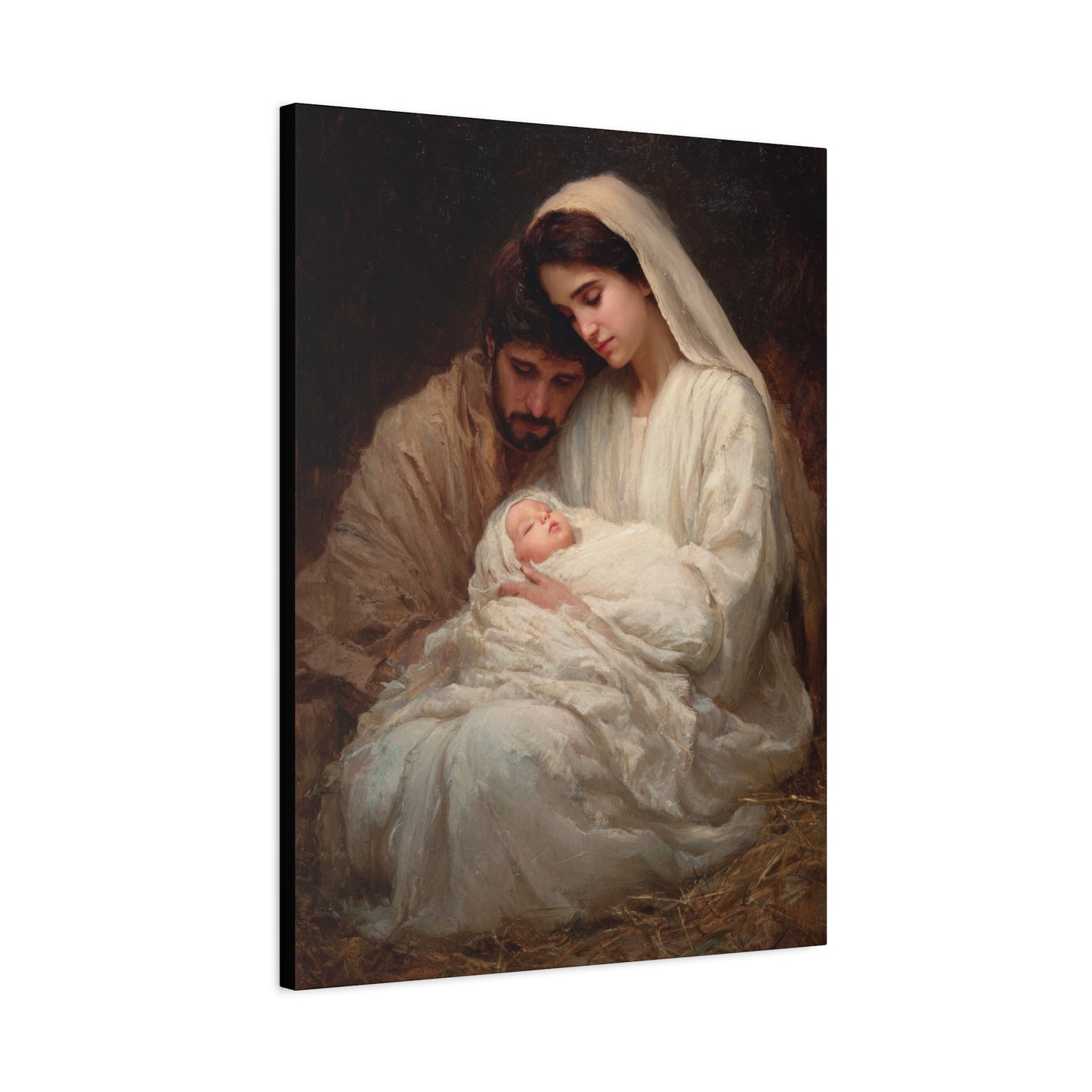 The Quiet Kingdom of the Holy Family - Gallery Wrapped Canvas - Print - Religious Art for your Home - Catholic