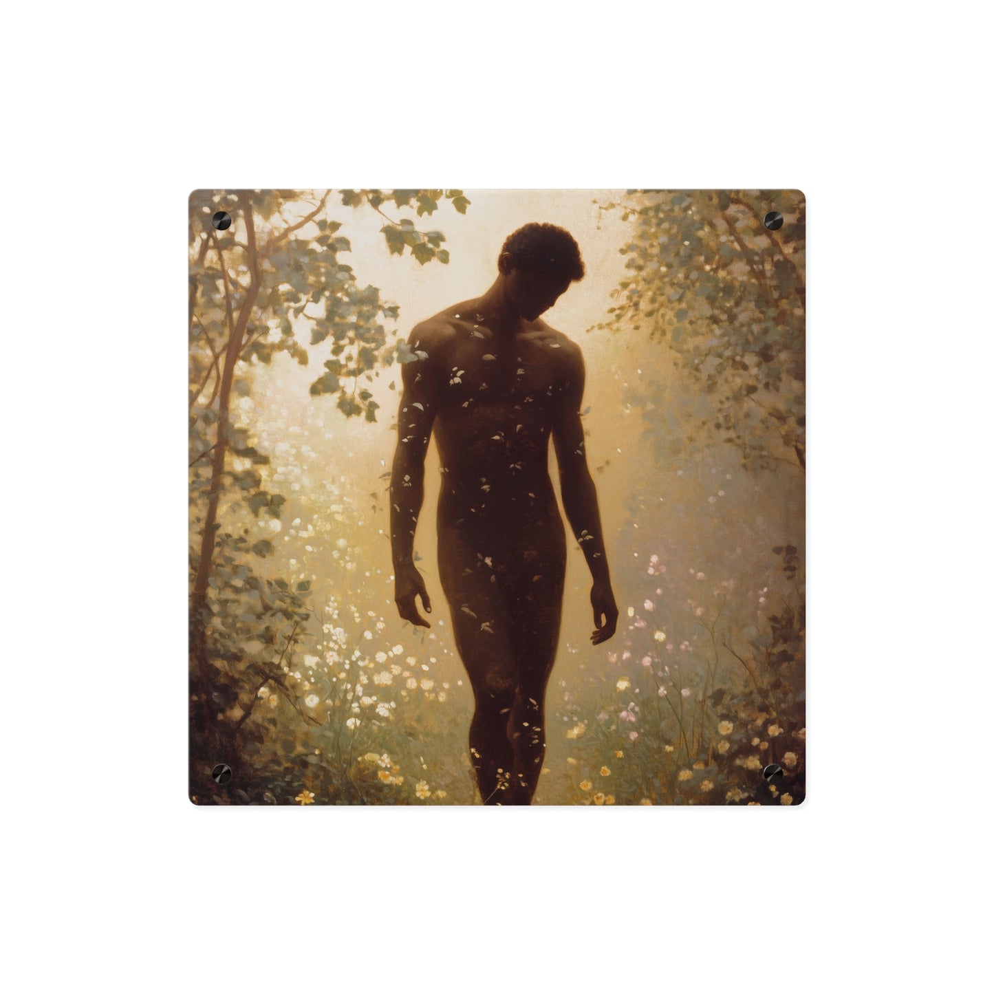 Saint Adam Wall Art Panel - Ready to Hang Acrylic Print - Catholic Saint Art - Patron Saint Print - No Frame needed