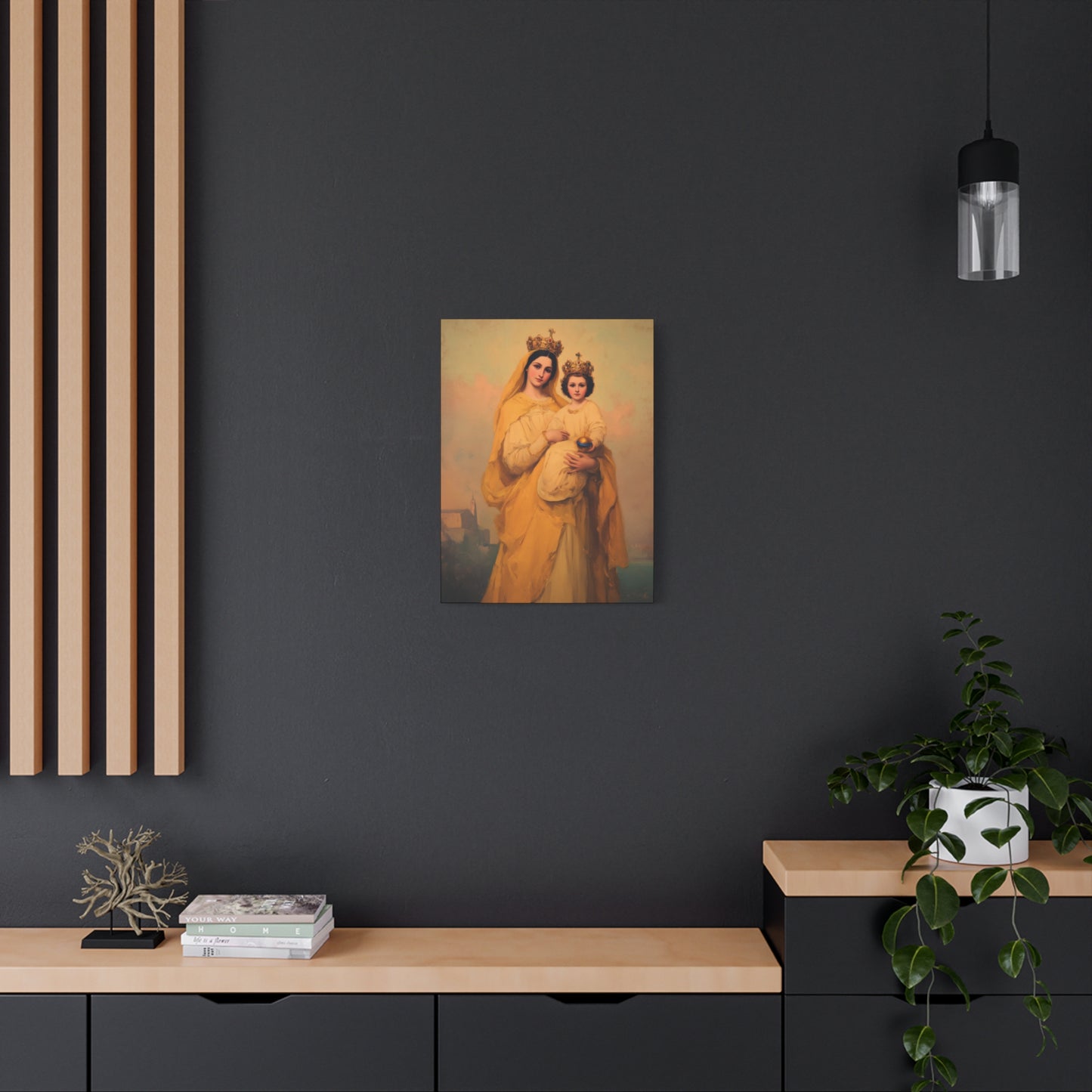 Our Lady of Prompt Succor - Gallery Wrapped Canvas - Print - Religious Art for your Home - Catholic