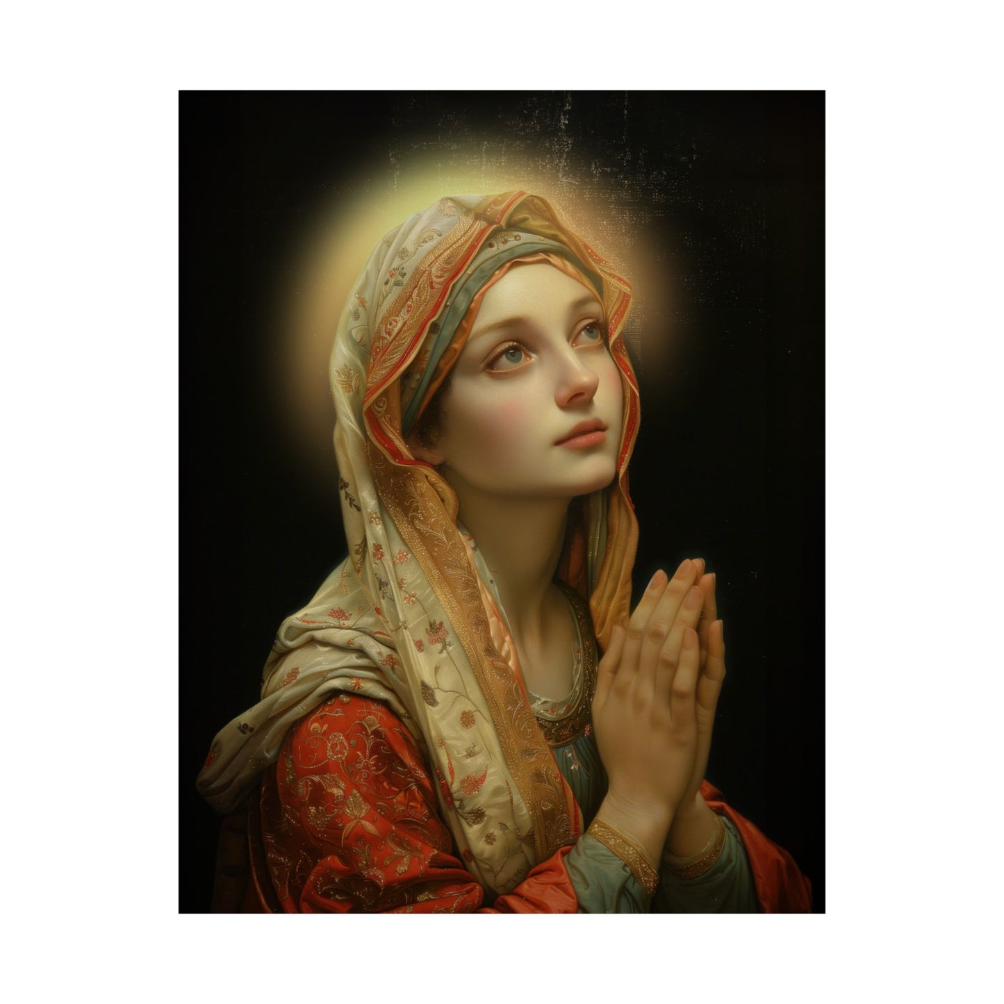 Saint Regina - Sanctified Souls Print - Multiple Sizes - Premium Posters - Catholic Art - Christian - Gifts for Catholics - Prayer room art