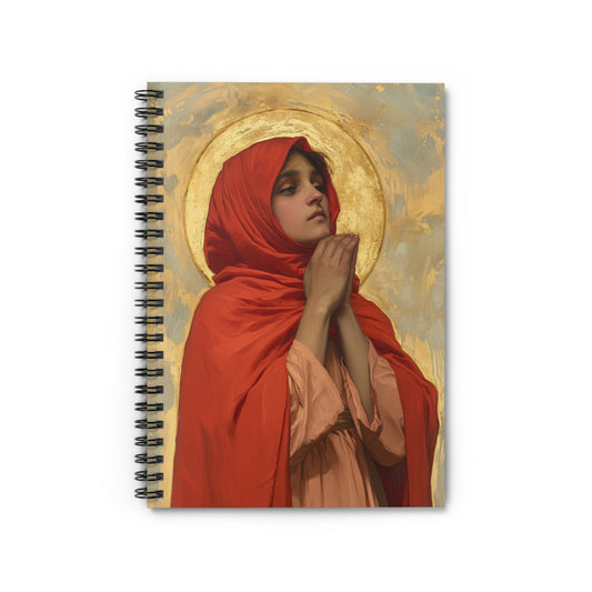 Saint Laura of Cordoba - Sanctified Souls Art - Religious - Spiral Notebook - Ruled - Catholic - Devotional Journal